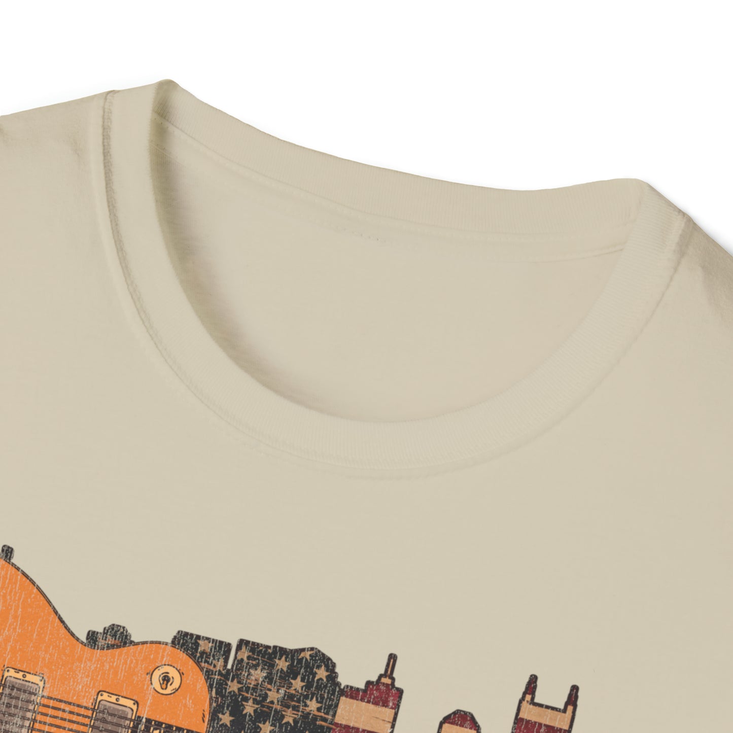 NASHVILLE MUSIC CITY Tennessee Unisex Softstyle T-Shirt