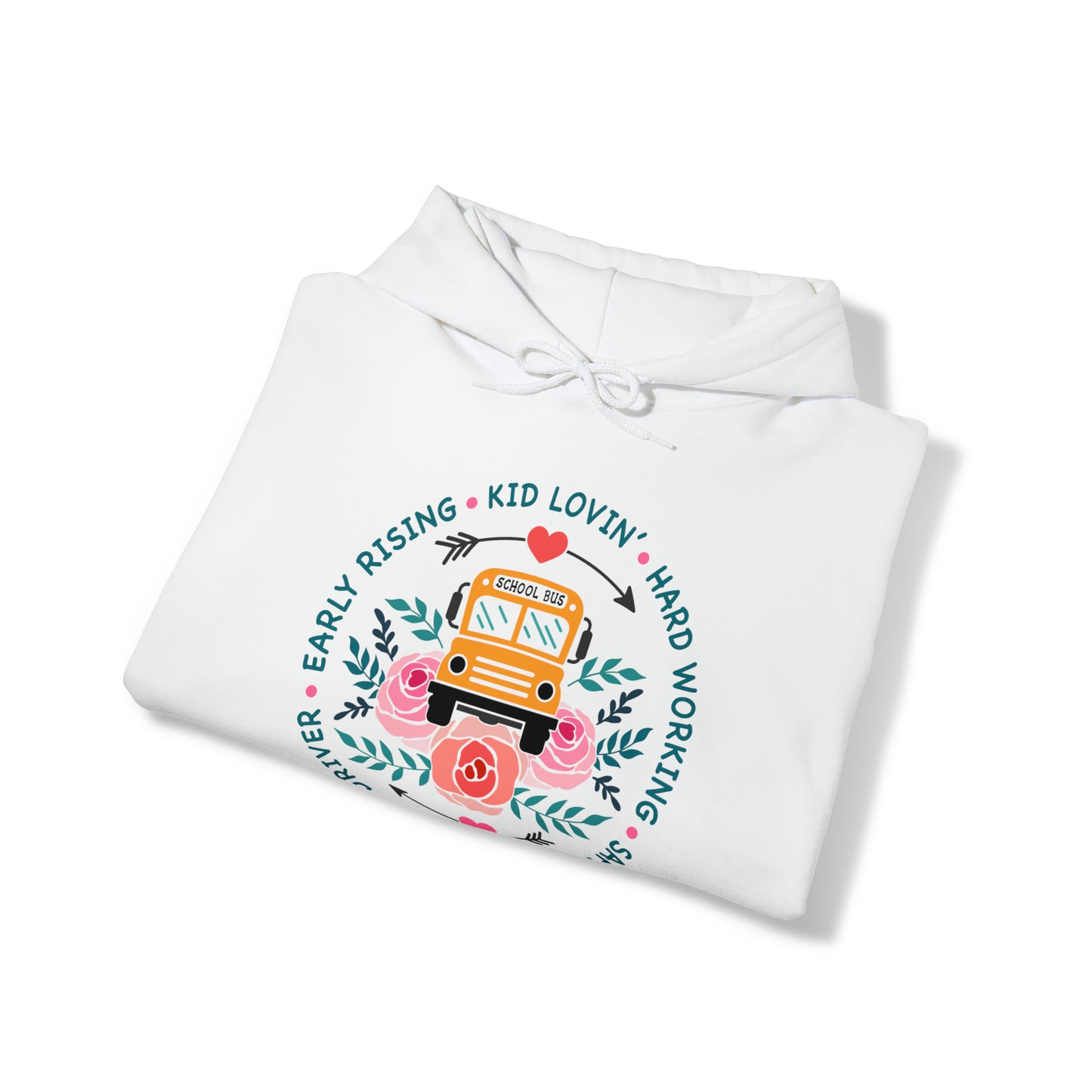 SCHOOL BUS DRIVER hoodie Unisex Heavy Blend™ Hooded Sweatshirt