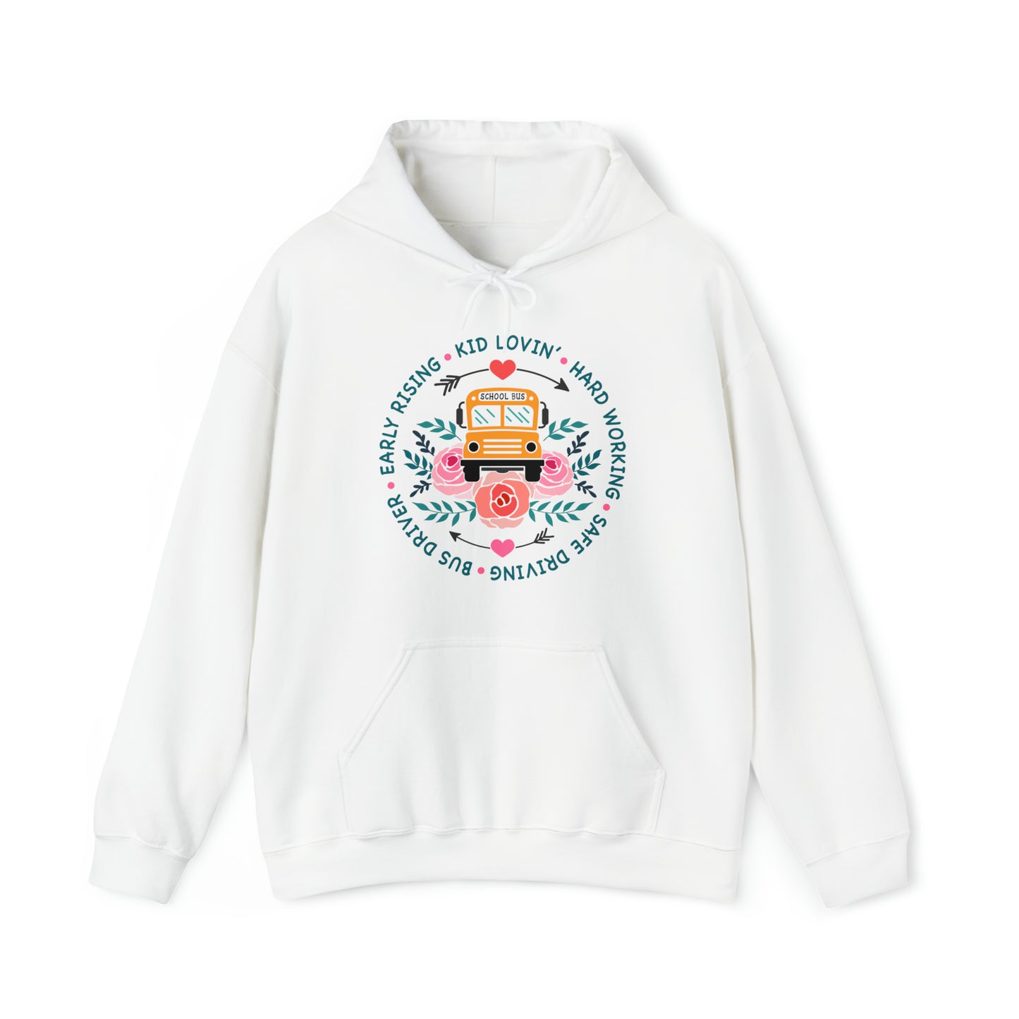 SCHOOL BUS DRIVER hoodie Unisex Heavy Blend™ Hooded Sweatshirt