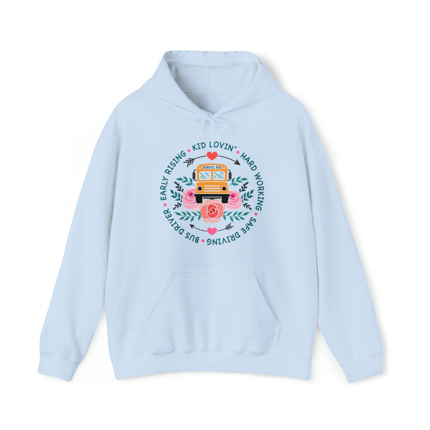 SCHOOL BUS DRIVER hoodie Unisex Heavy Blend™ Hooded Sweatshirt