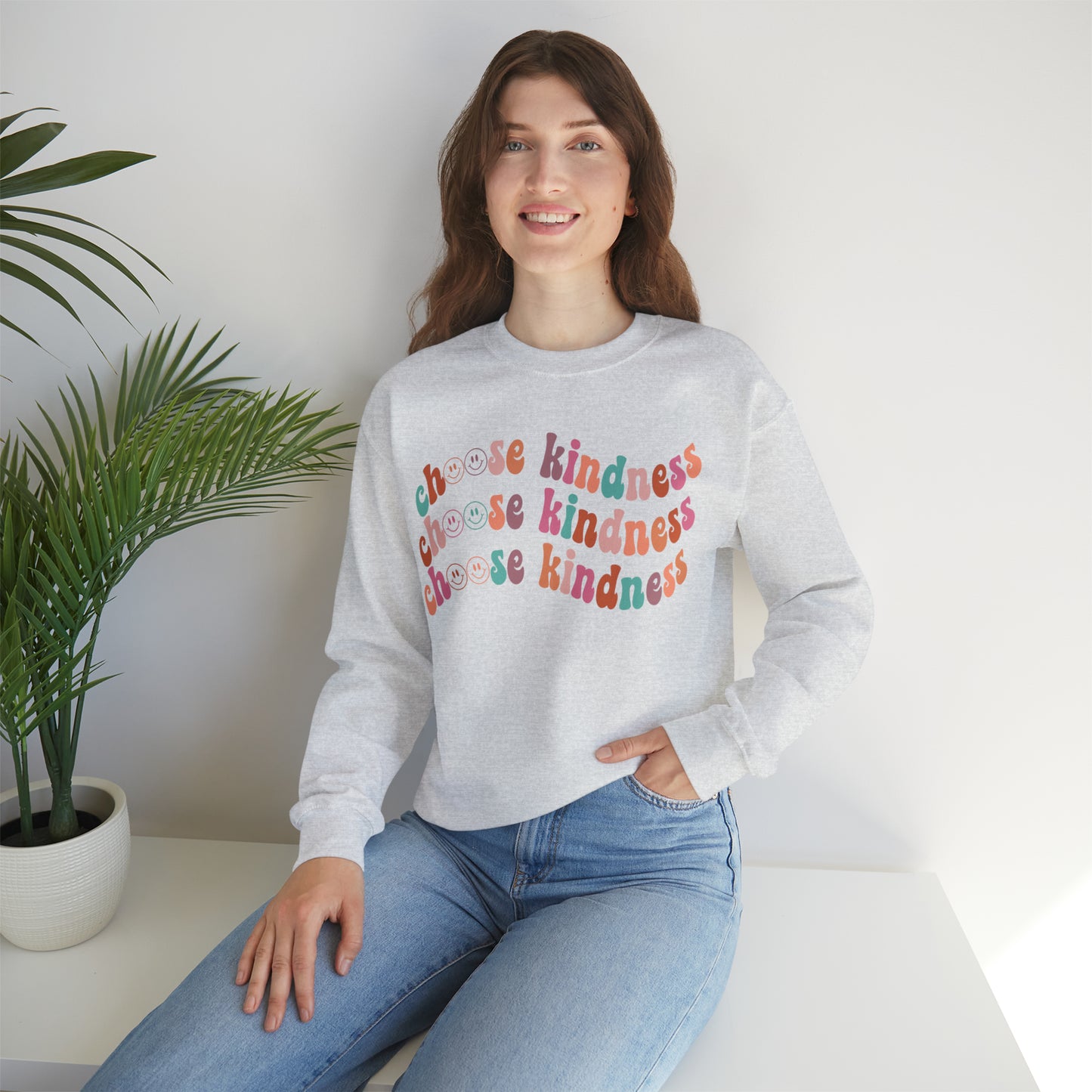 KIND CHOOSE KINDNESS Crewneck Sweatshirt