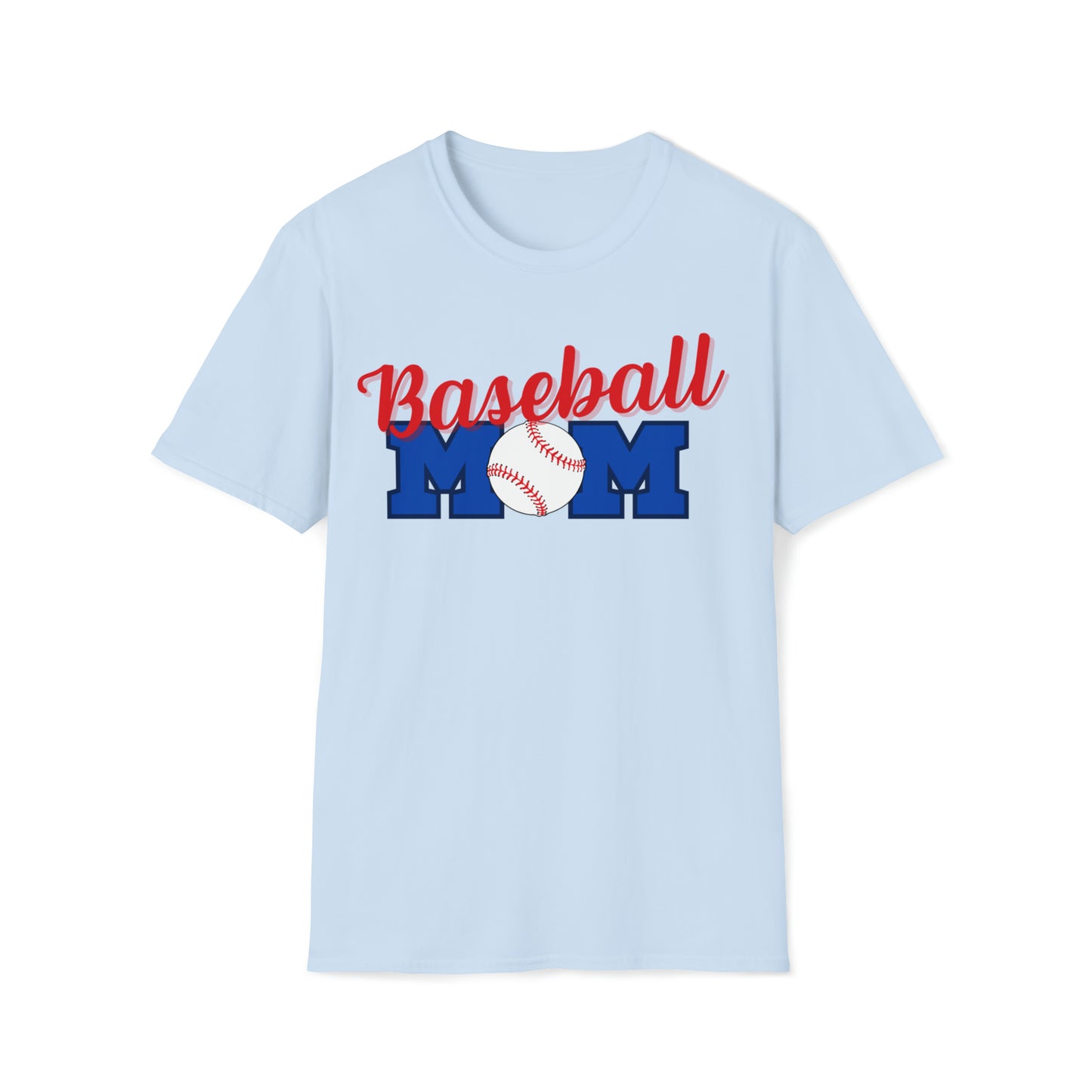 BASEBALL MOM T-BALL Softstyle T-Shirt