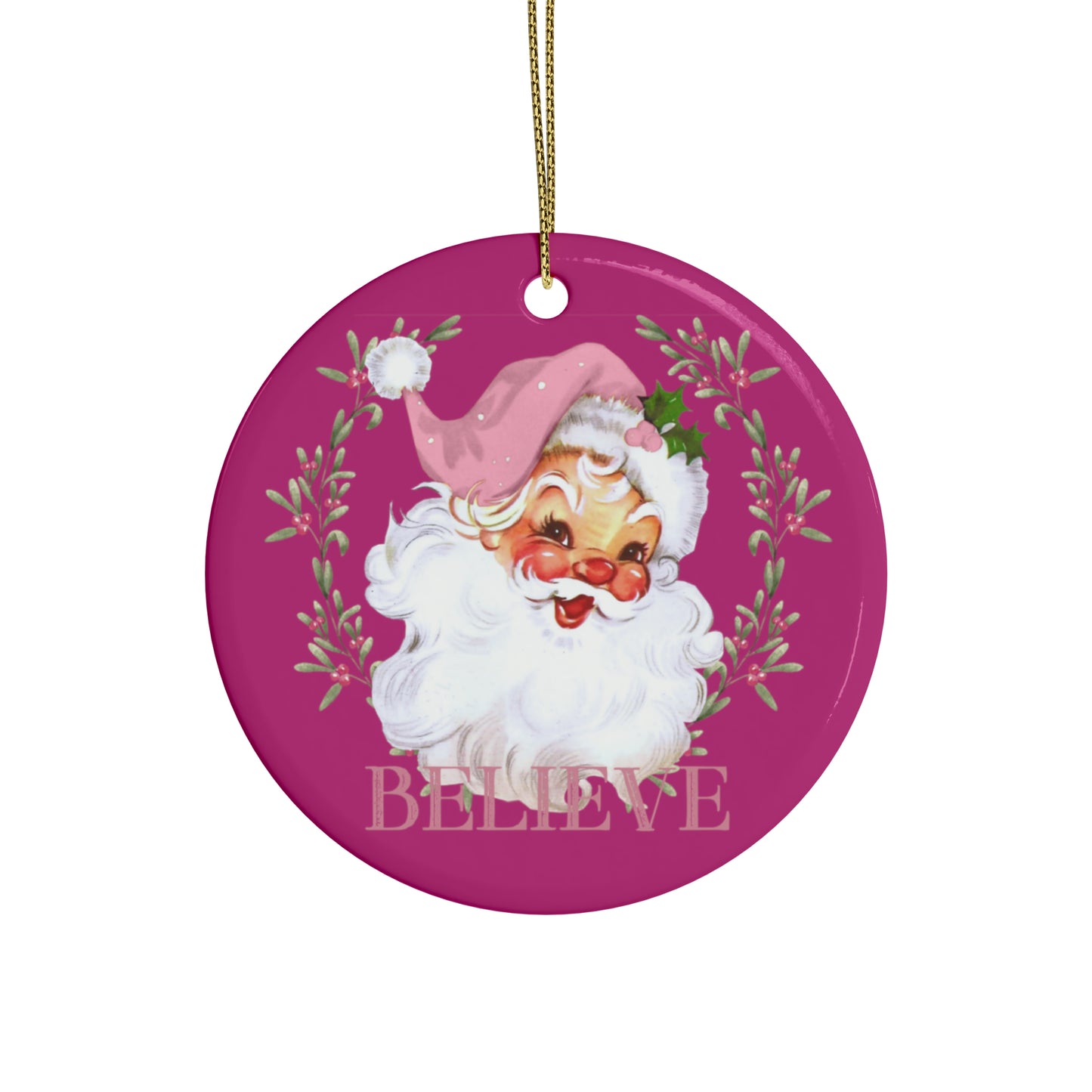 CHRISTMAS retro Santa Ceramic Ornaments (1pcs, 5pcs, 10pcs, 20pcs)