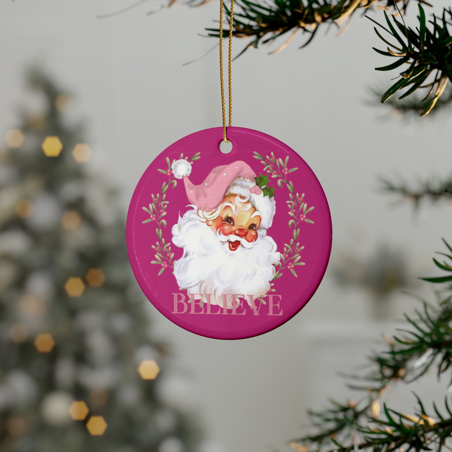 CHRISTMAS retro Santa Ceramic Ornaments (1pcs, 5pcs, 10pcs, 20pcs)