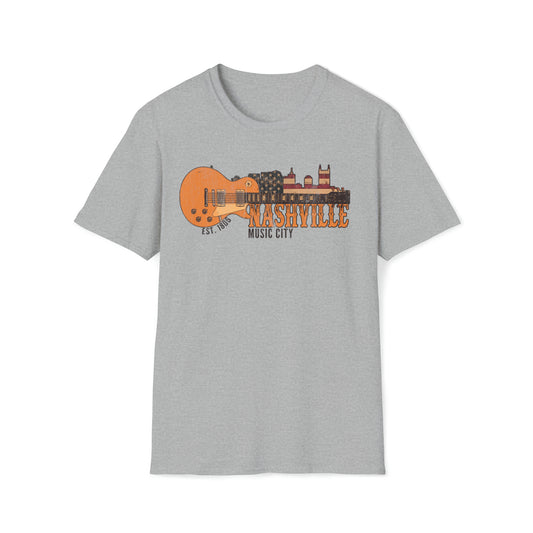 NASHVILLE  MUSIC CITY Tennessee Unisex Softstyle T-Shirt