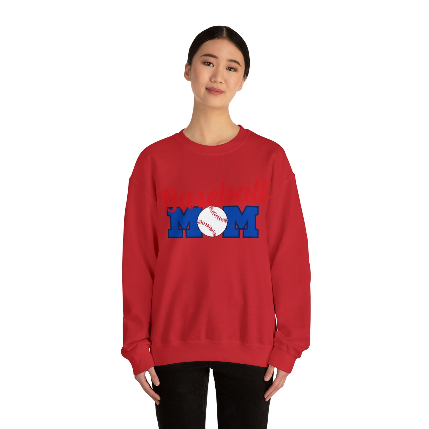 BASEBALL MOM T-BALL Crewneck sweatshirt