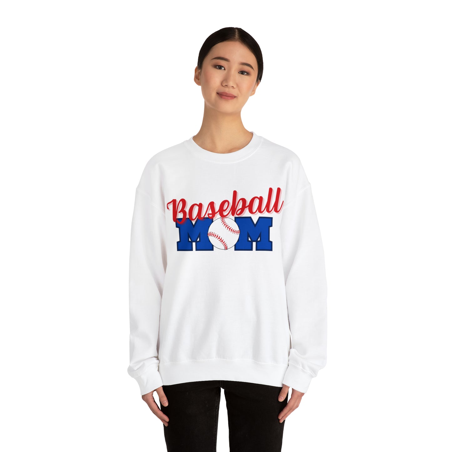 BASEBALL MOM T-BALL Crewneck sweatshirt