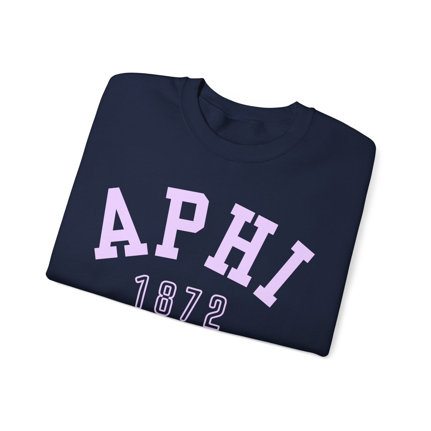 Alpha Phi APHI Sorority Greek Crewneck Sweatshirt