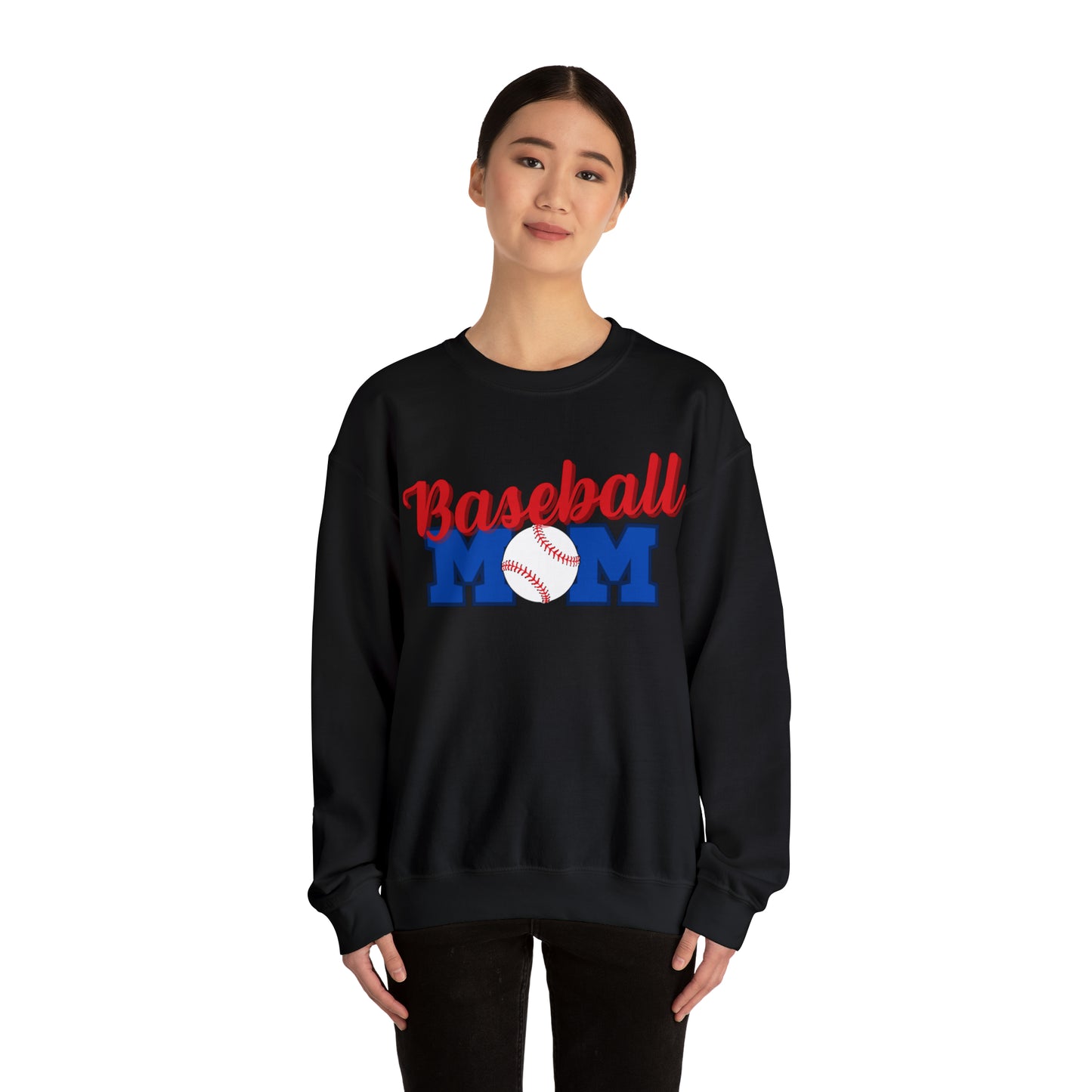 BASEBALL MOM T-BALL Crewneck sweatshirt