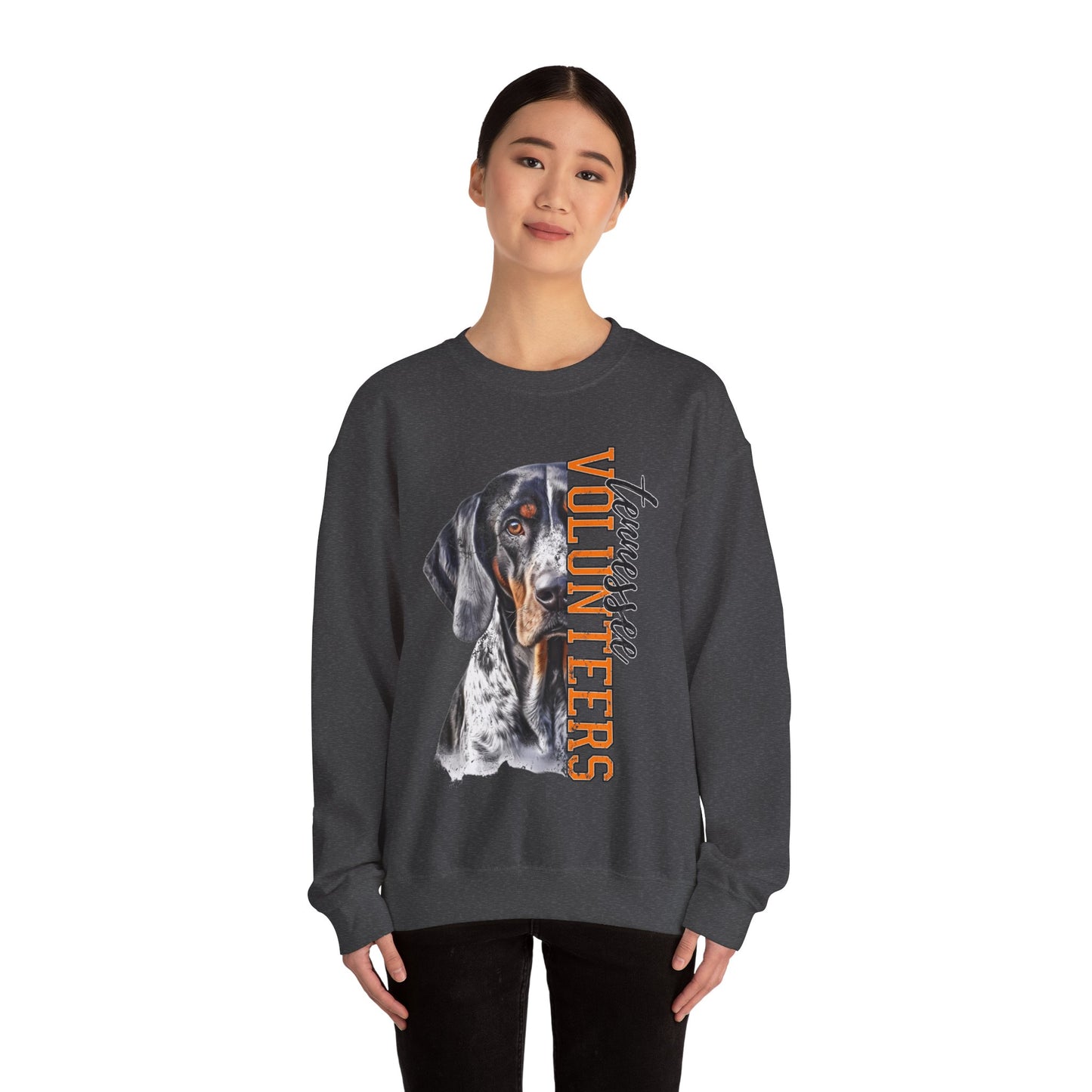 University of Tennessee UTK Volunteers SEC Smokey Blue Tick Coondog Crewneck Sweatshirt