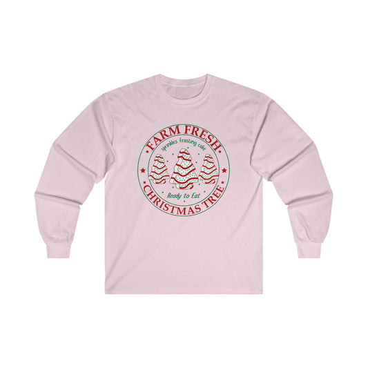 CHRISTMAS TREE FARM Ultra Cotton Long Sleeve Tee