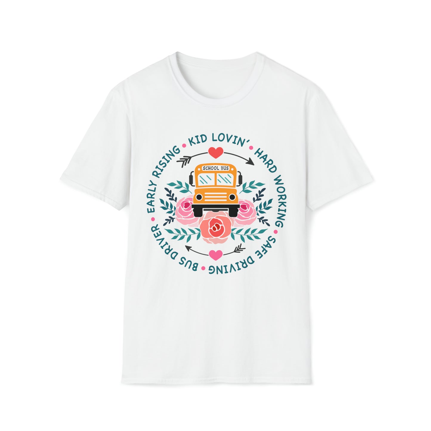 SCHOOL BUS DRIVER Unisex Softstyle T-Shirt