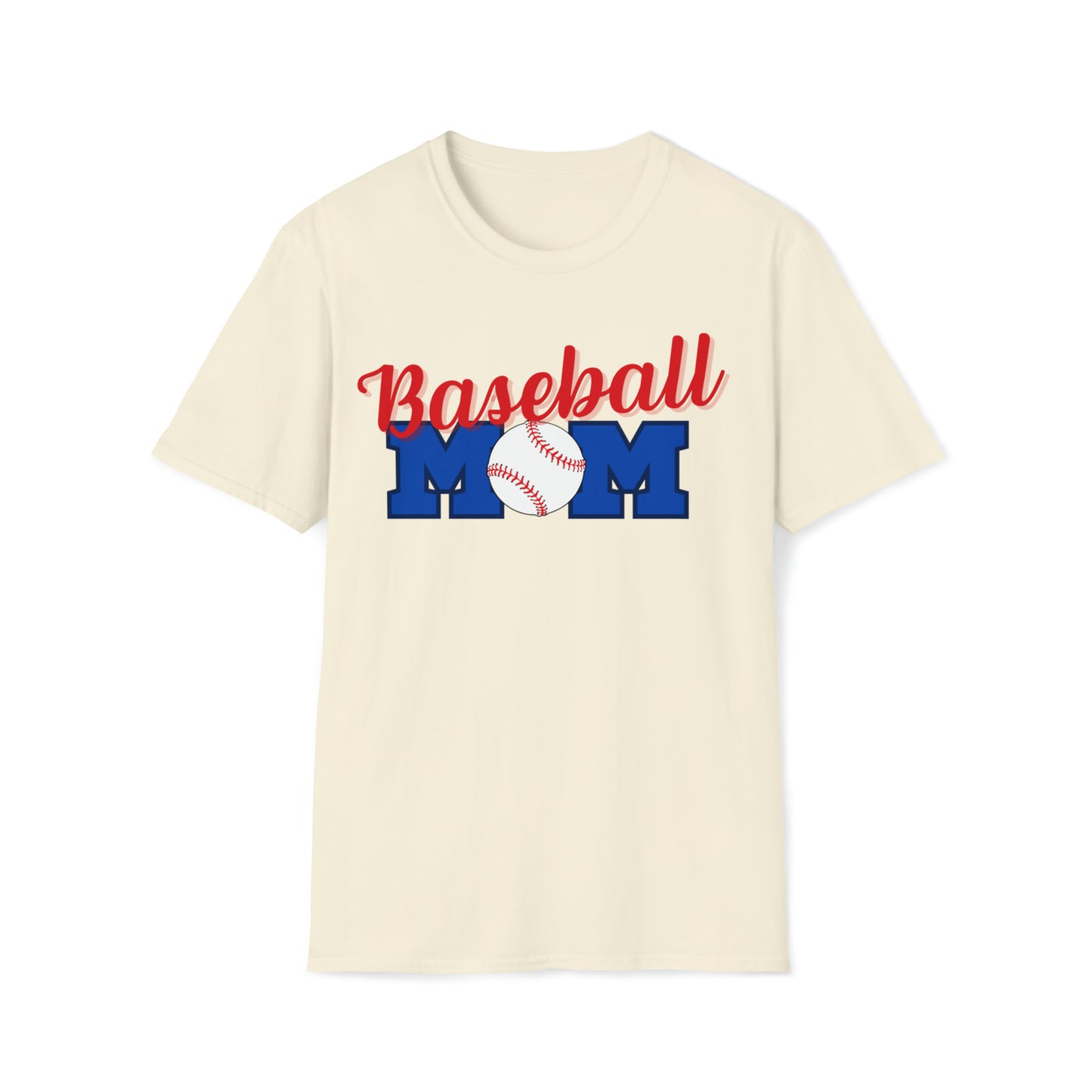 BASEBALL MOM T-BALL Softstyle T-Shirt