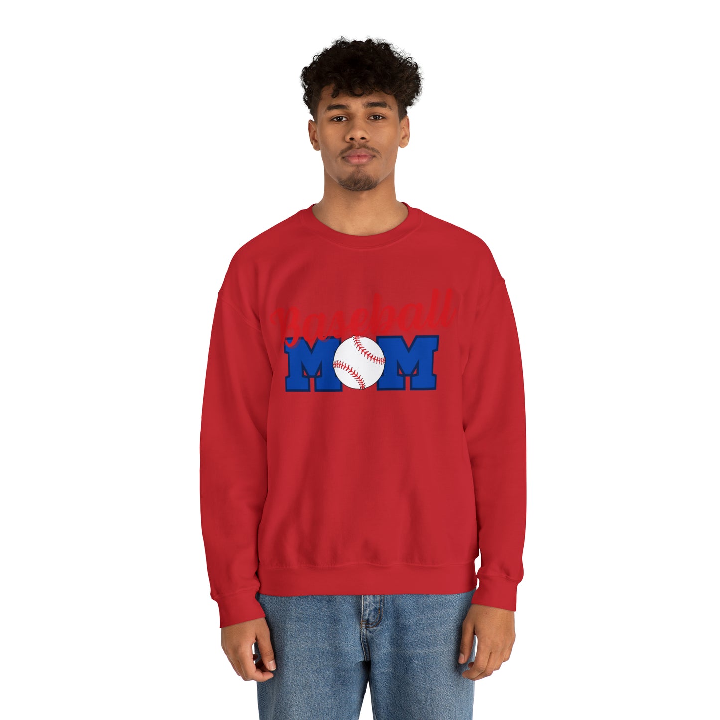 BASEBALL MOM T-BALL Crewneck sweatshirt