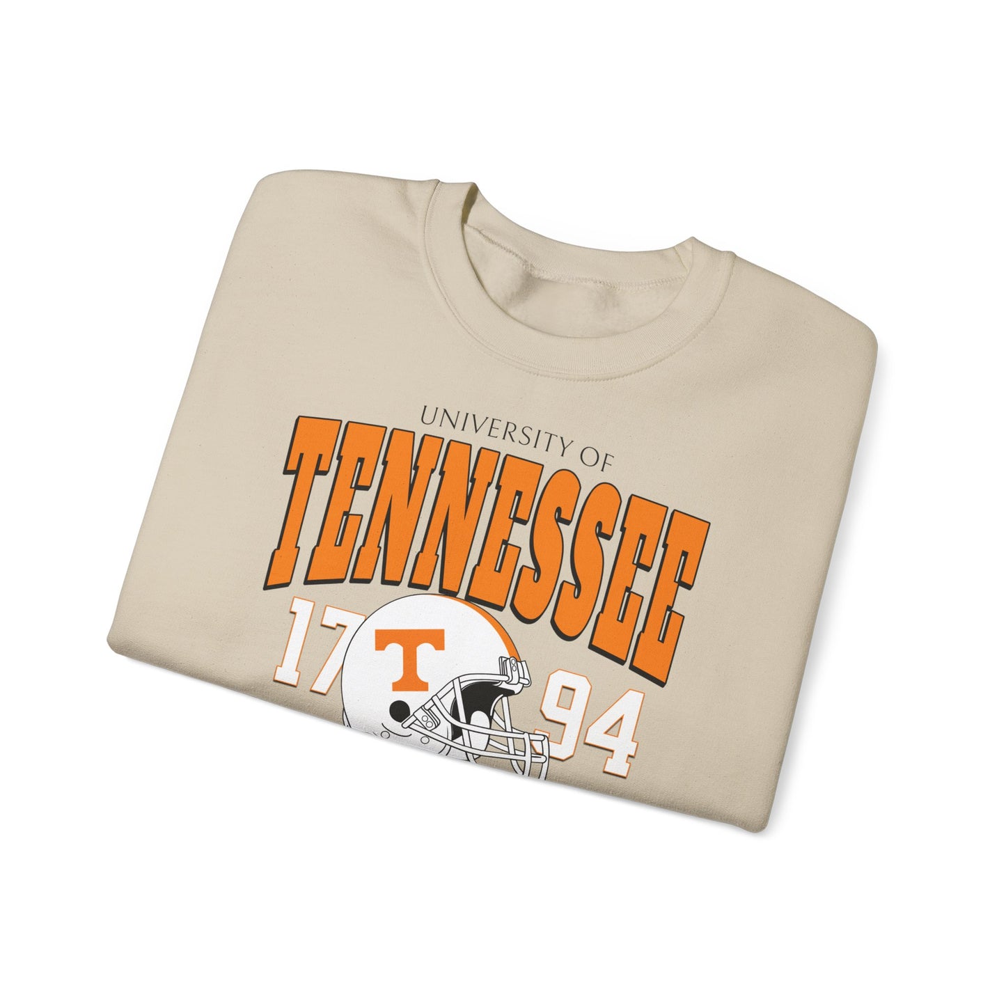 Tennessee Vintage Crewneck Sweatshirt — University Volunteers Football Pullover