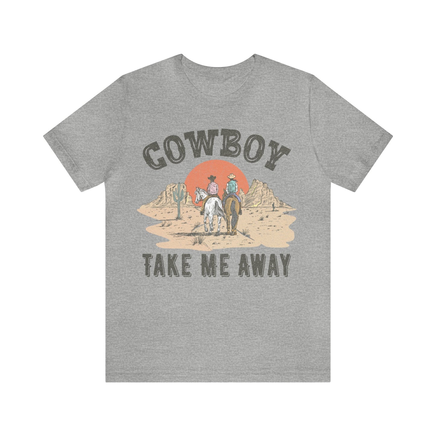 COWBOY desert horse COWGIRL Unisex Jersey Short Sleeve Tee t-shirt tshirt