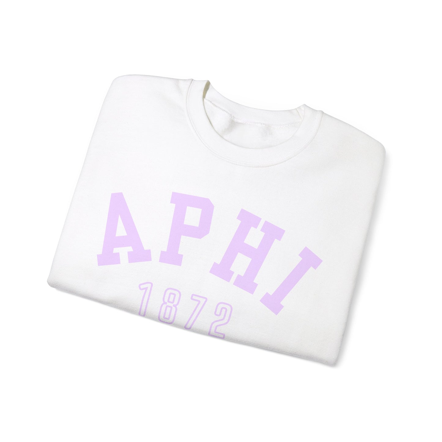 Alpha Phi APHI Sorority Greek Crewneck Sweatshirt