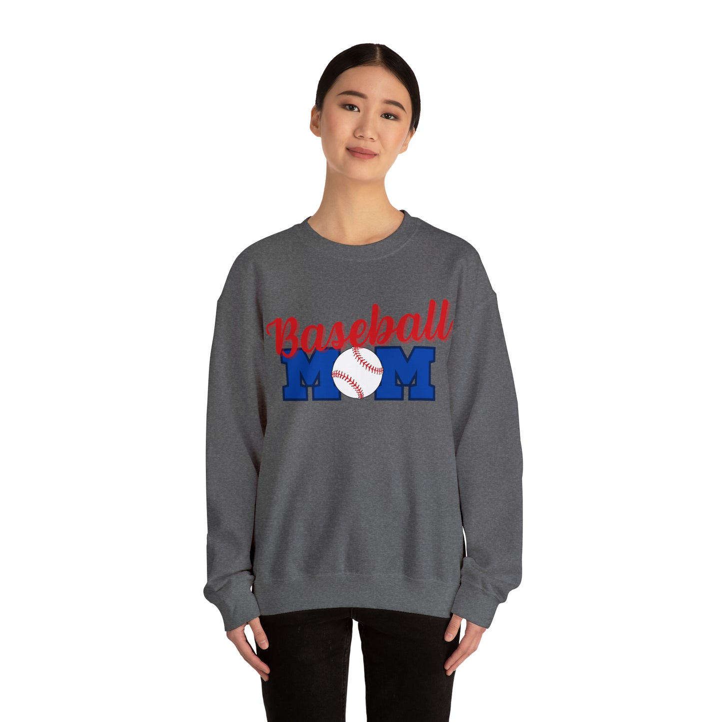 BASEBALL MOM T-BALL Crewneck sweatshirt