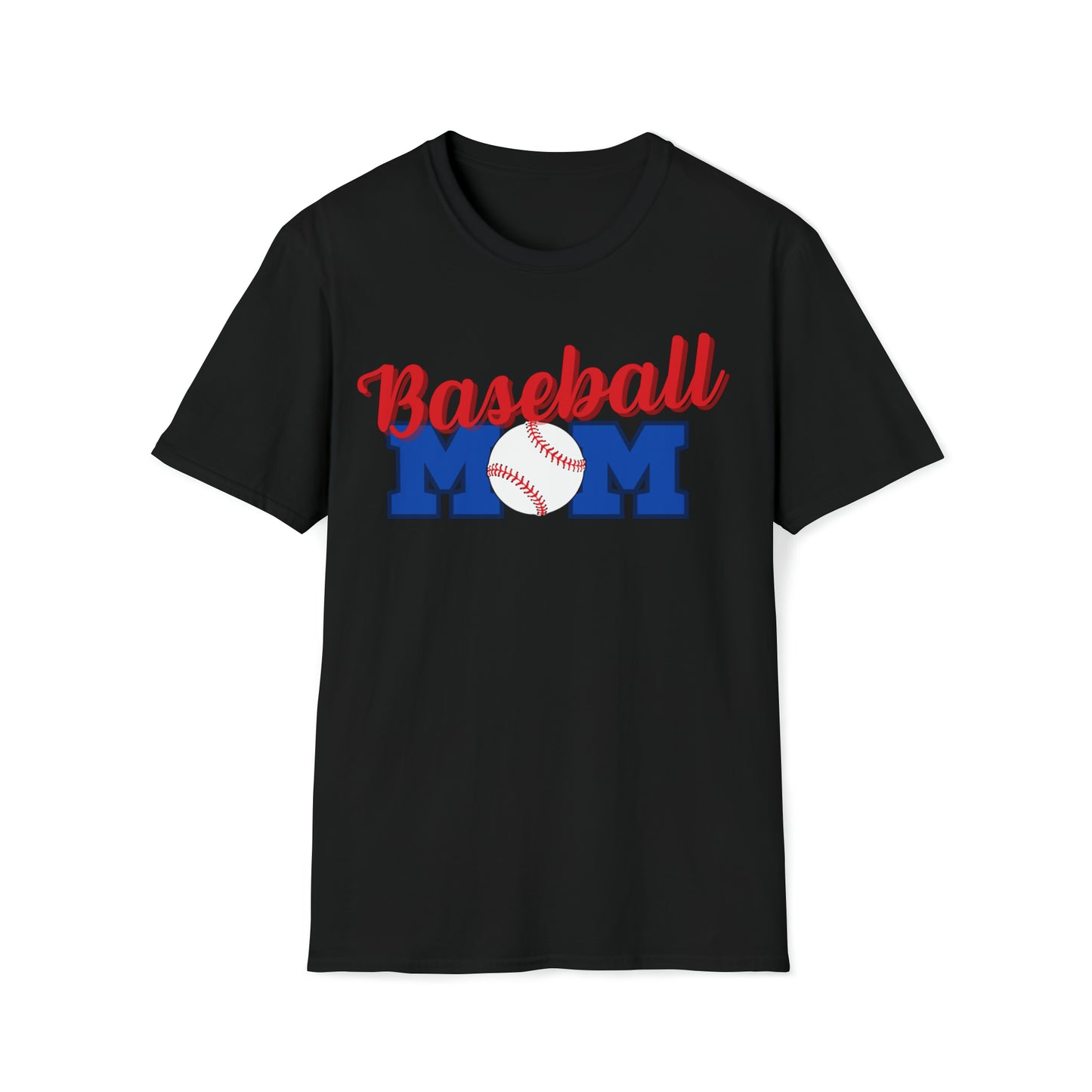 BASEBALL MOM T-BALL Softstyle T-Shirt