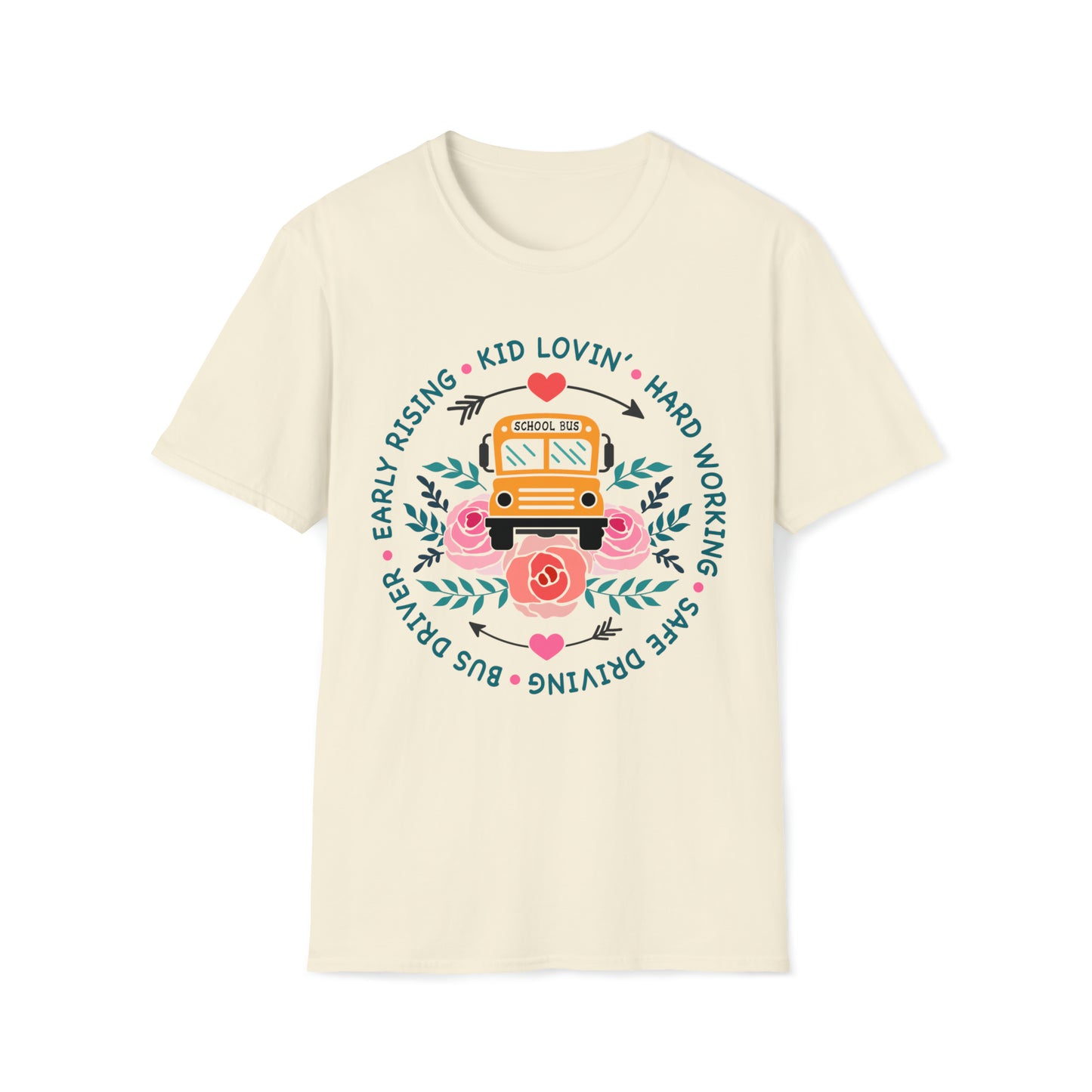 SCHOOL BUS DRIVER Unisex Softstyle T-Shirt