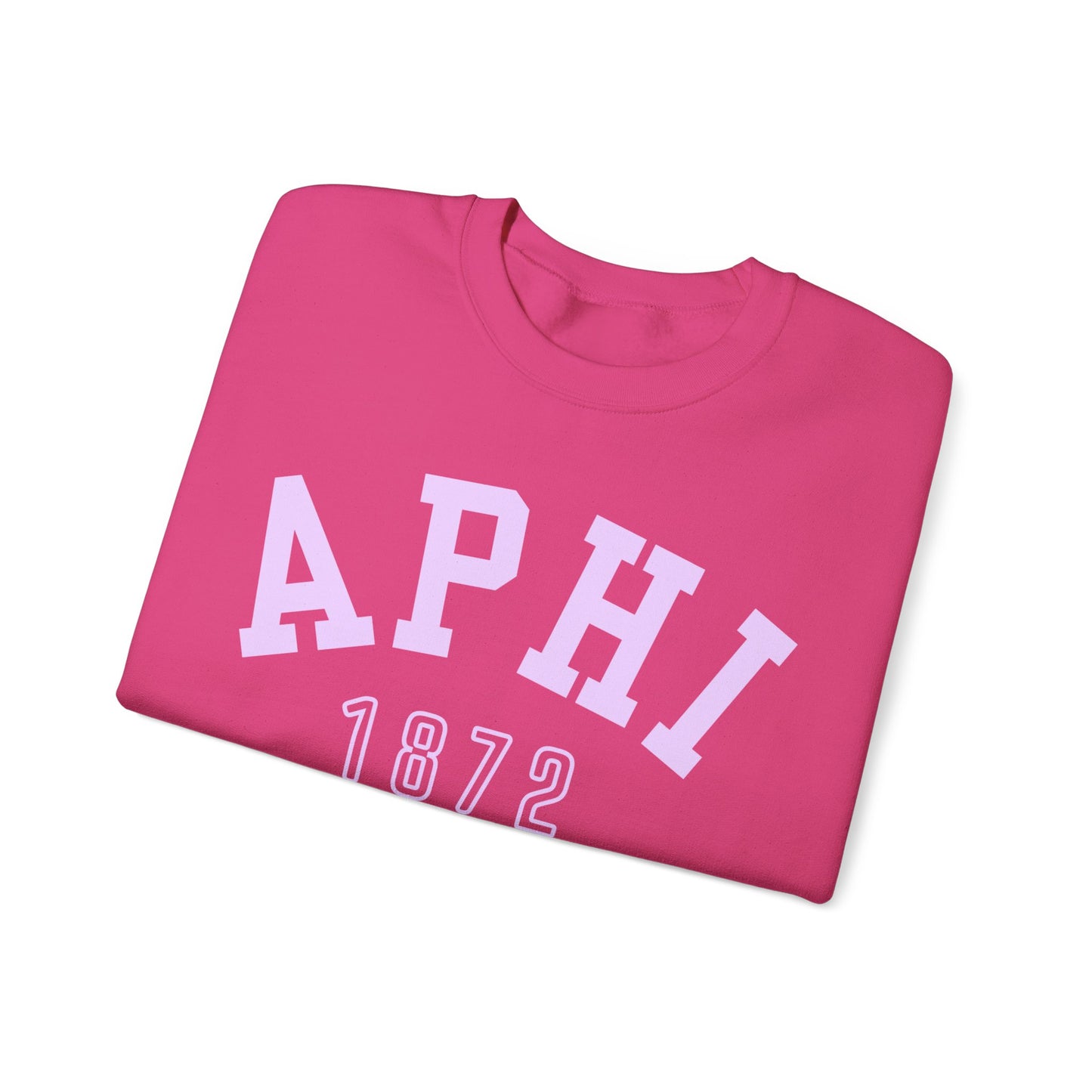 Alpha Phi APHI Sorority Greek Crewneck Sweatshirt