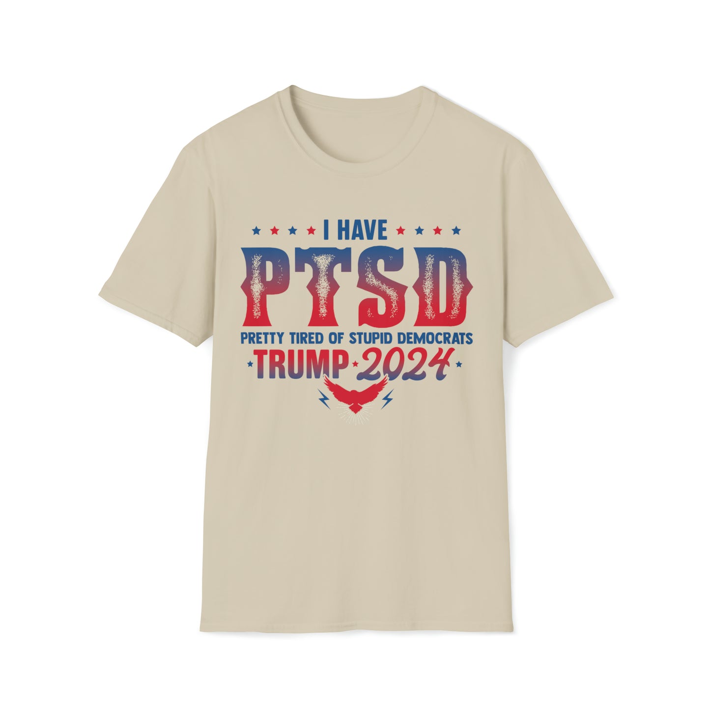 TRUMP 2024 PTSD Unisex Softstyle T-Shirt