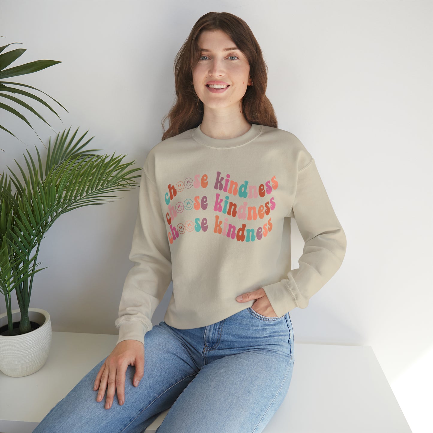 KIND CHOOSE KINDNESS Crewneck Sweatshirt