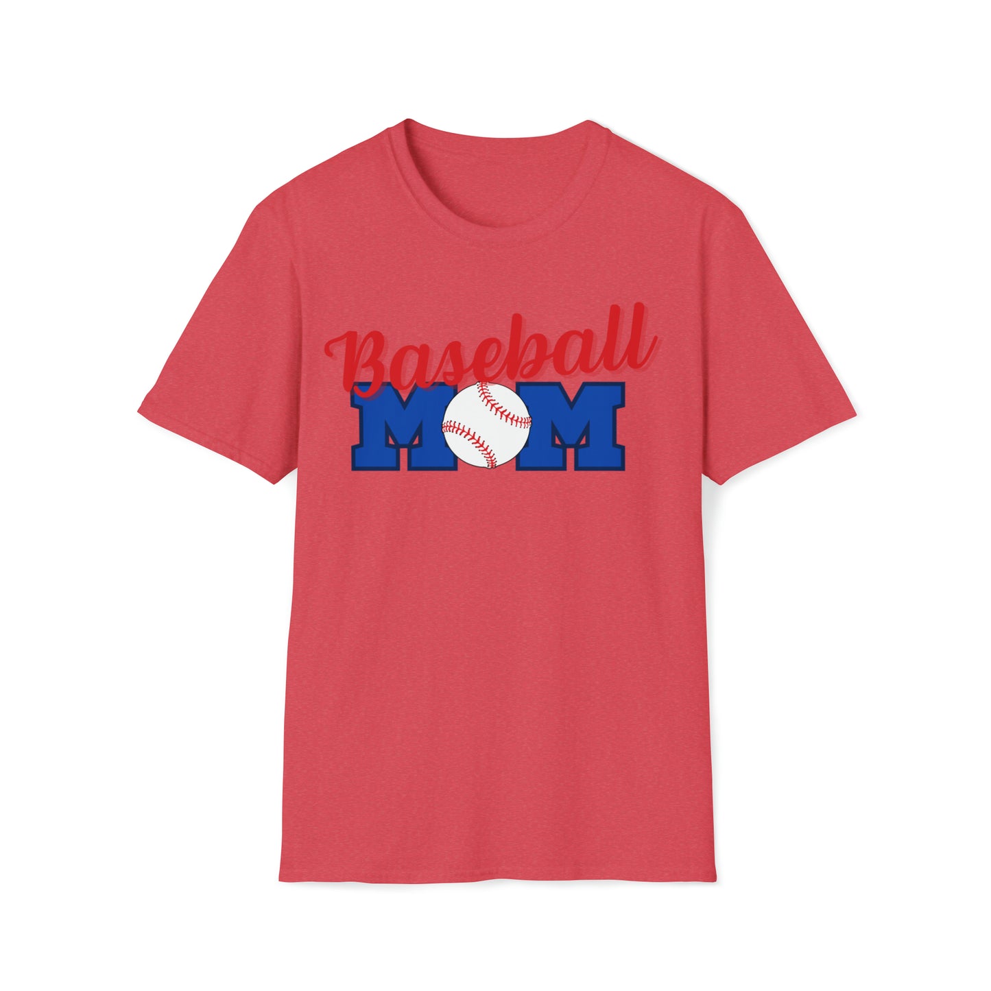 BASEBALL MOM T-BALL Softstyle T-Shirt