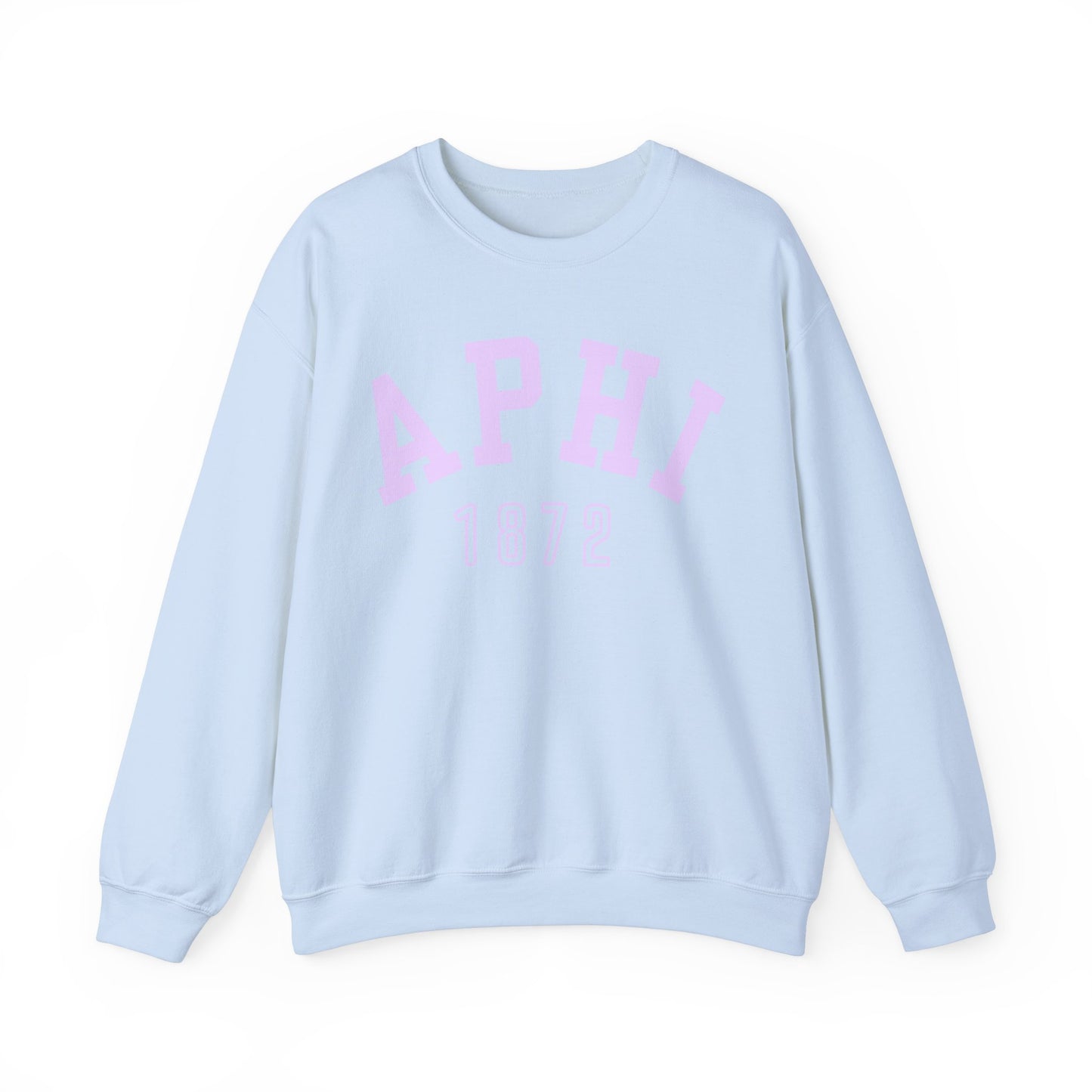 Alpha Phi APHI Sorority Greek Crewneck Sweatshirt