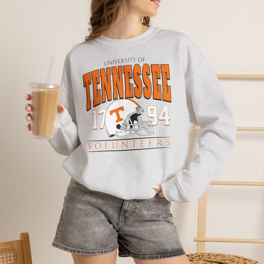 Tennessee Vintage Crewneck Sweatshirt — University Volunteers Football Pullover