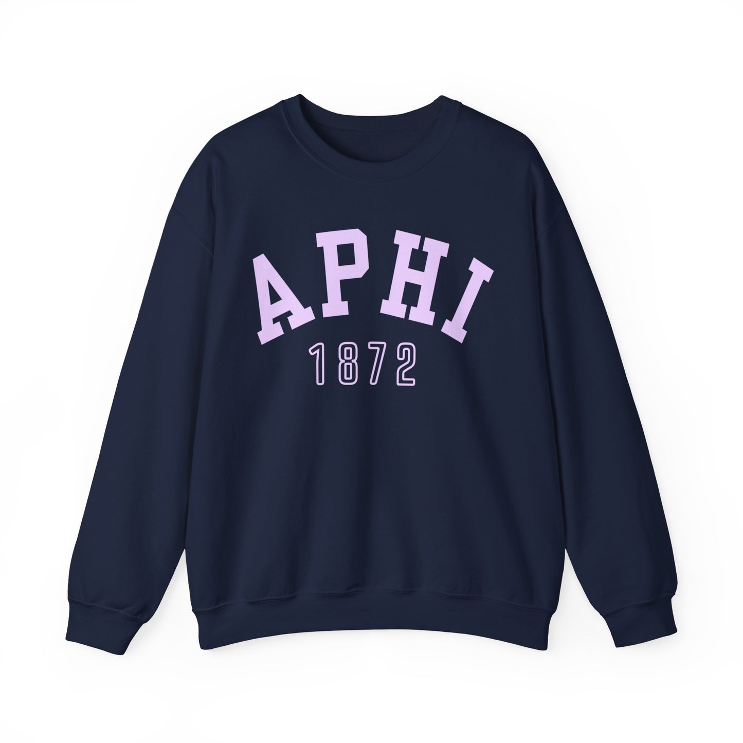 Alpha Phi APHI Sorority Greek Crewneck Sweatshirt