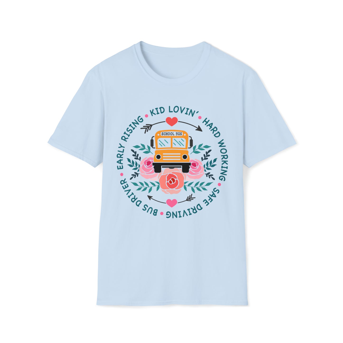 SCHOOL BUS DRIVER Unisex Softstyle T-Shirt