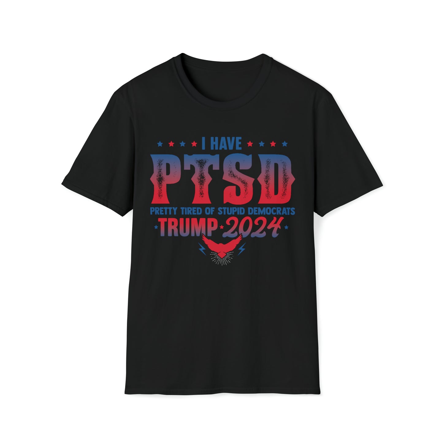 TRUMP 2024 PTSD Unisex Softstyle T-Shirt