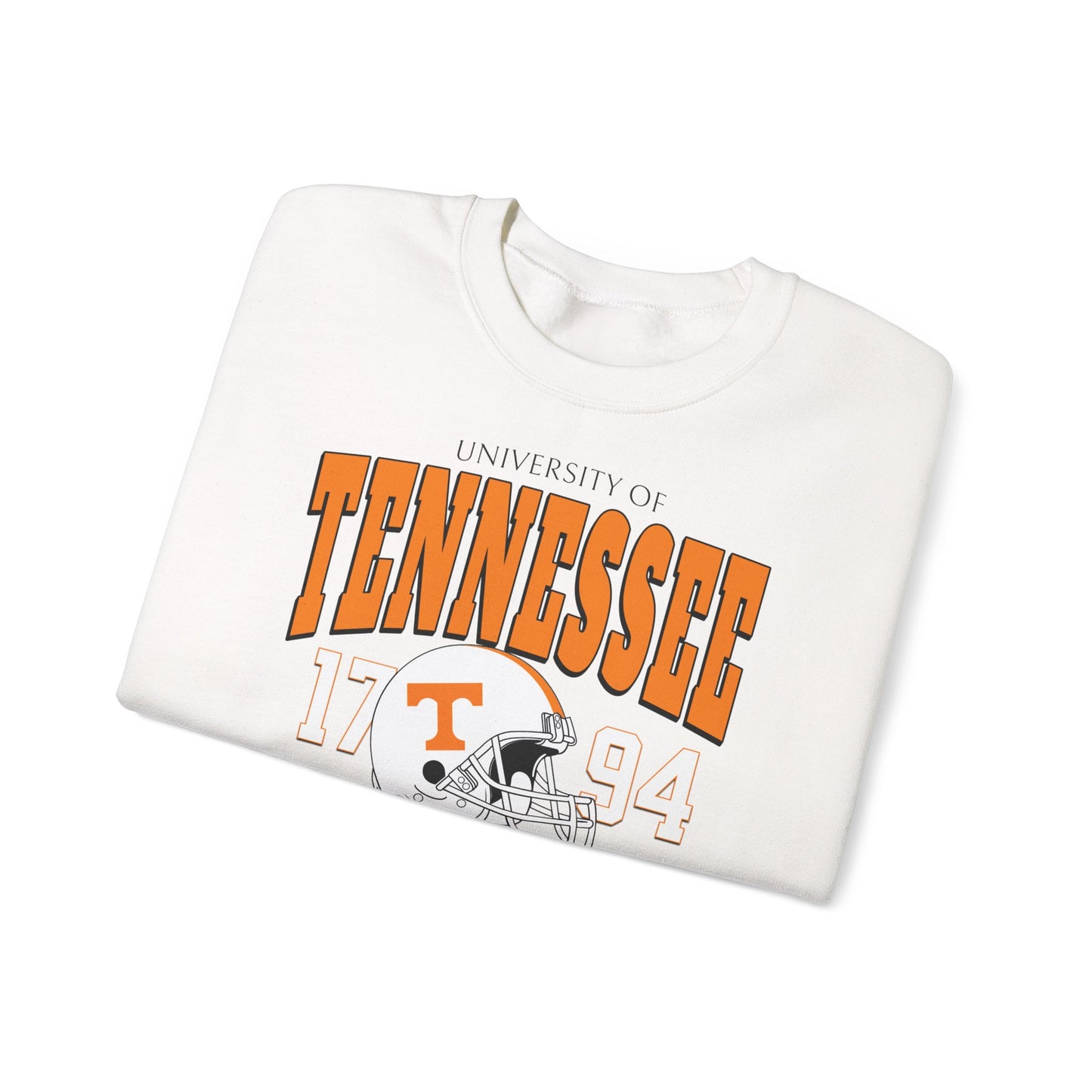 Tennessee Vintage Crewneck Sweatshirt — University Volunteers Football Pullover
