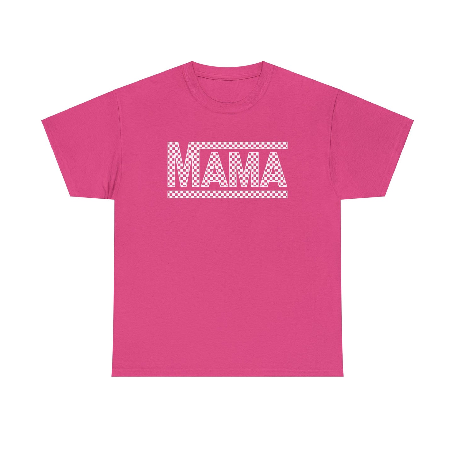 MAMA CHECKERED t-shirt Heavy Cotton