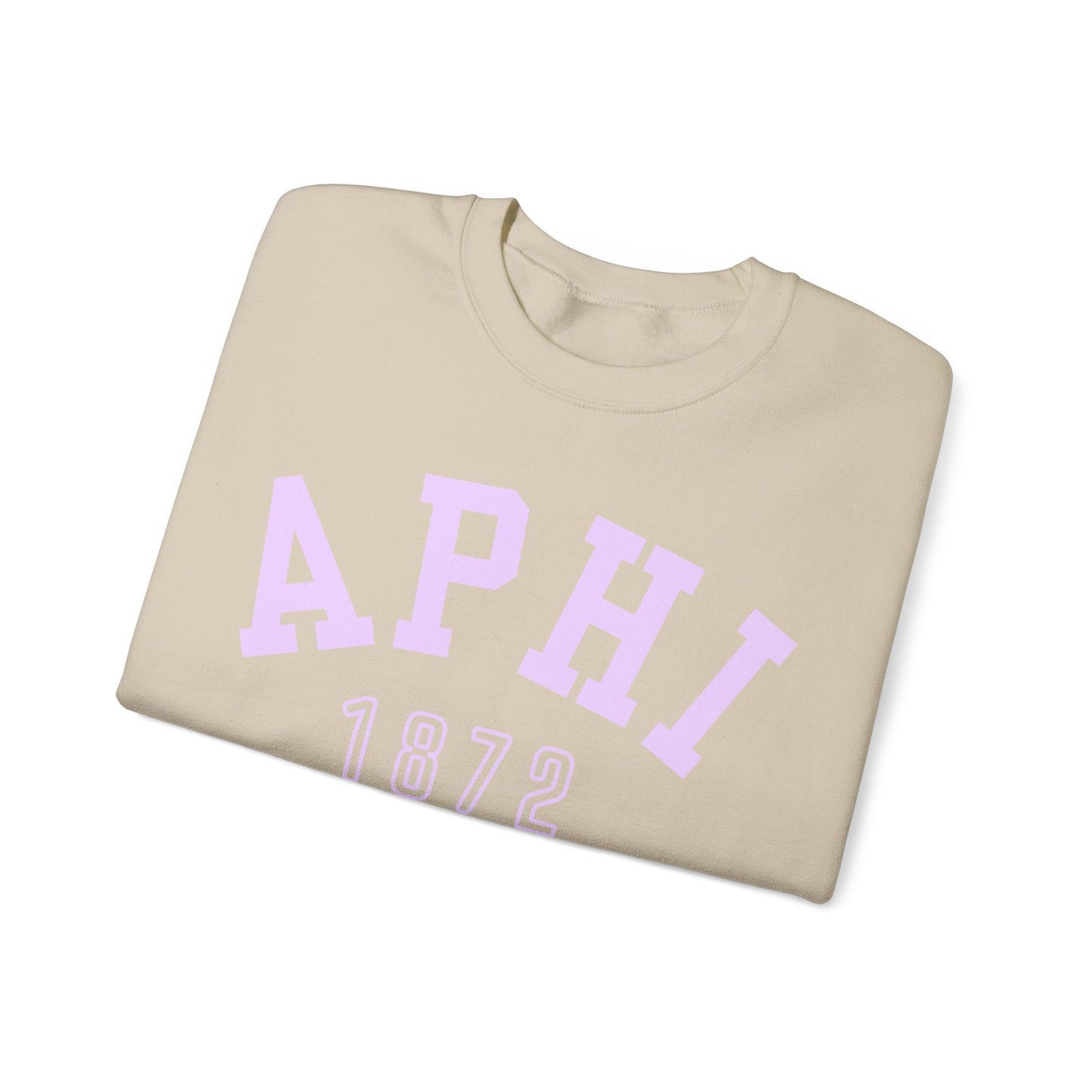 Alpha Phi APHI Sorority Greek Crewneck Sweatshirt