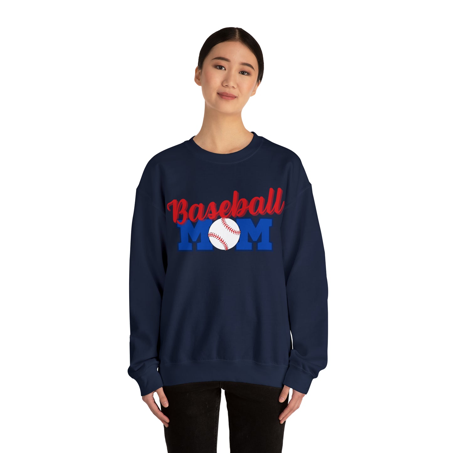 BASEBALL MOM T-BALL Crewneck sweatshirt