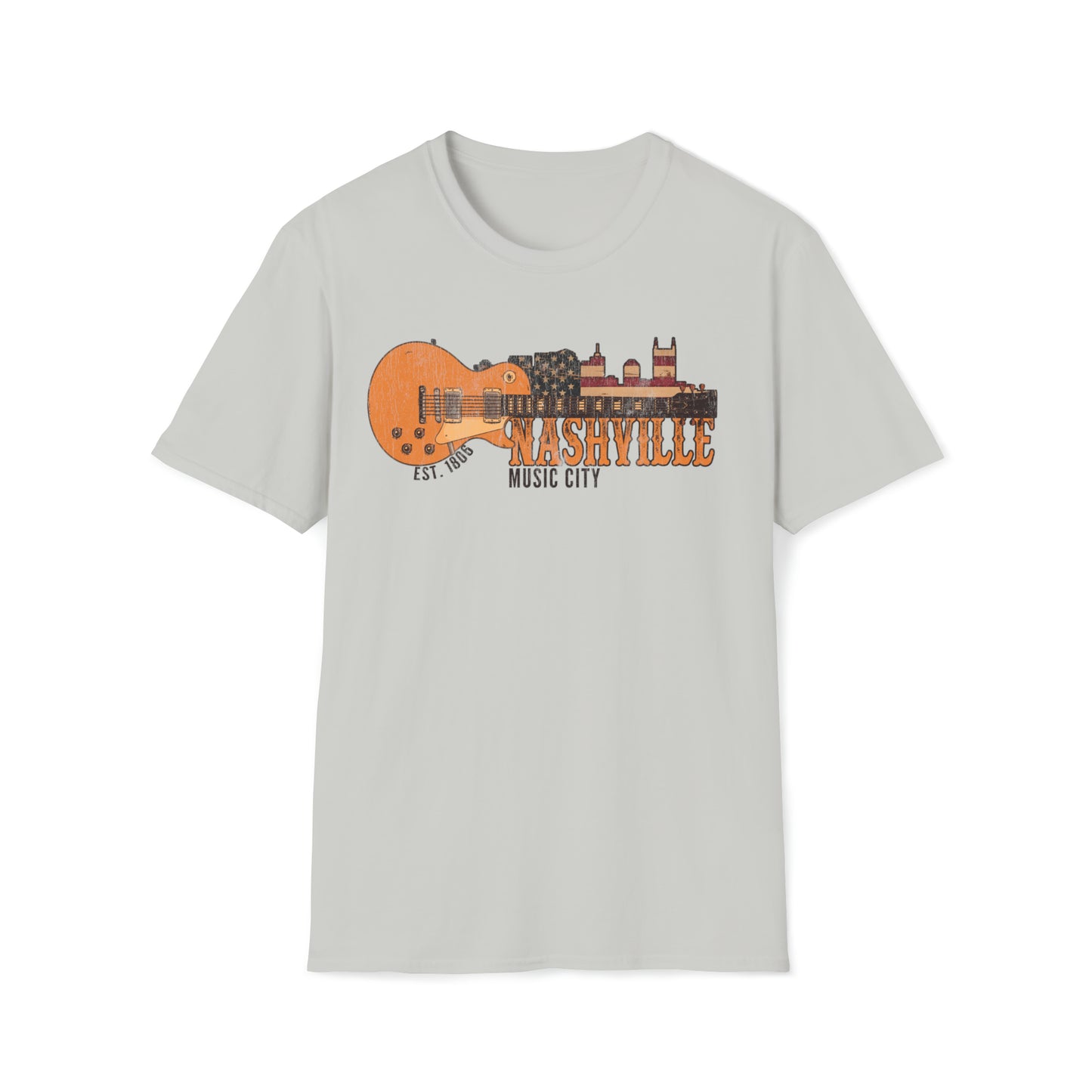 NASHVILLE  MUSIC CITY Tennessee Unisex Softstyle T-Shirt