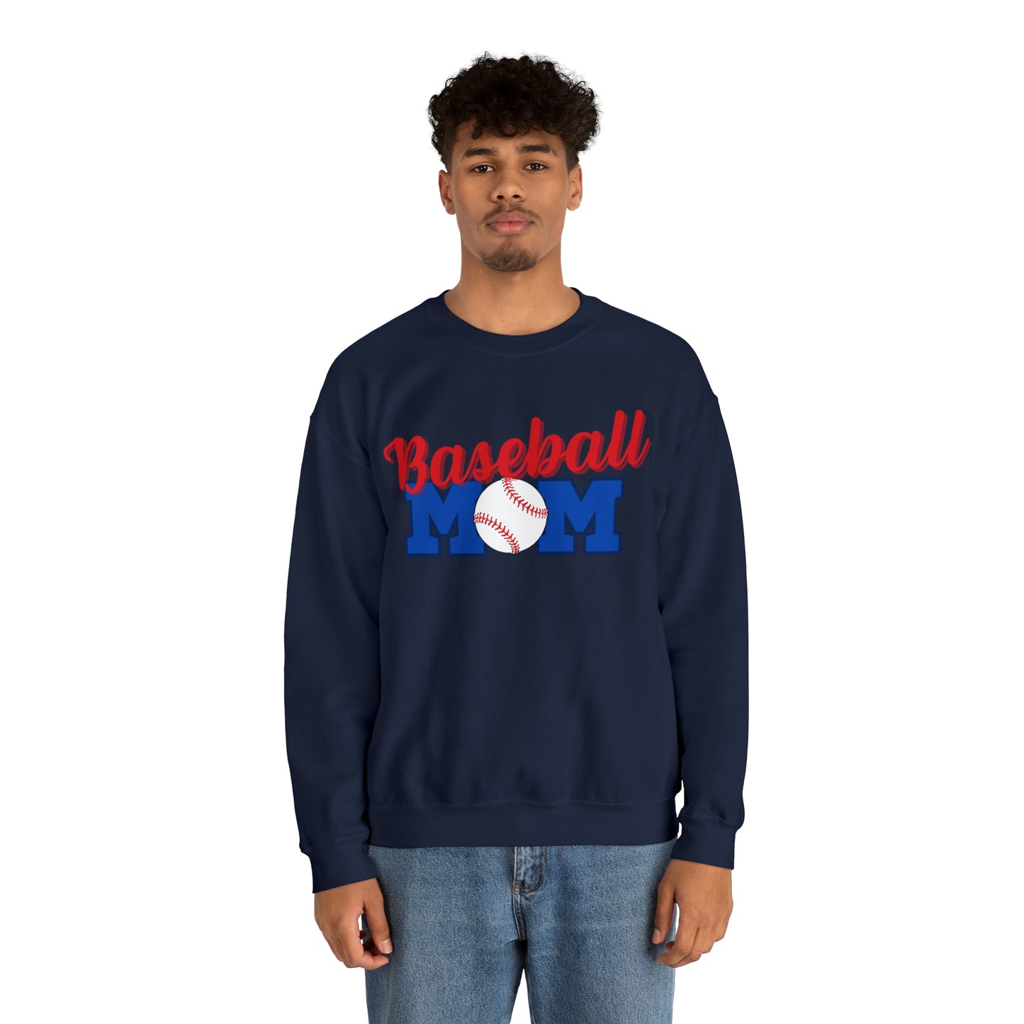 BASEBALL MOM T-BALL Crewneck sweatshirt