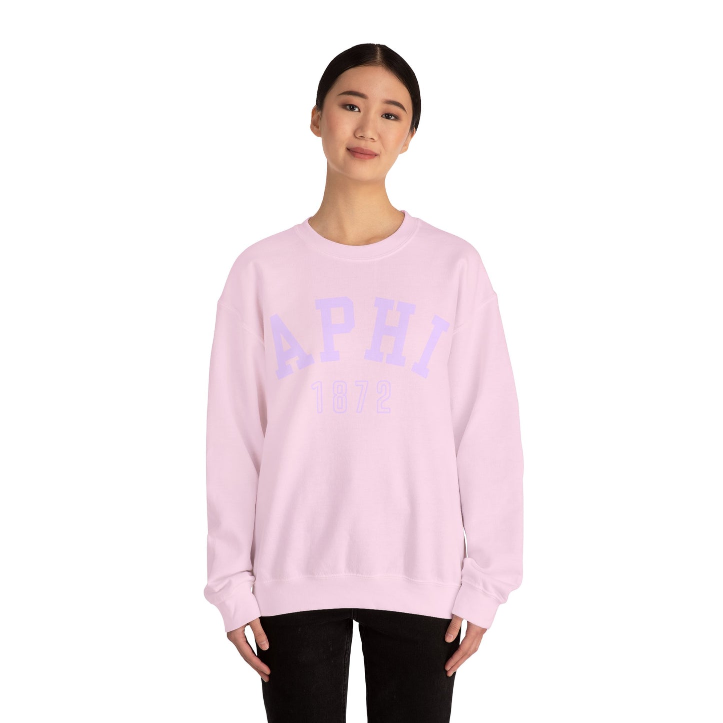 Alpha Phi APHI Sorority Greek Crewneck Sweatshirt