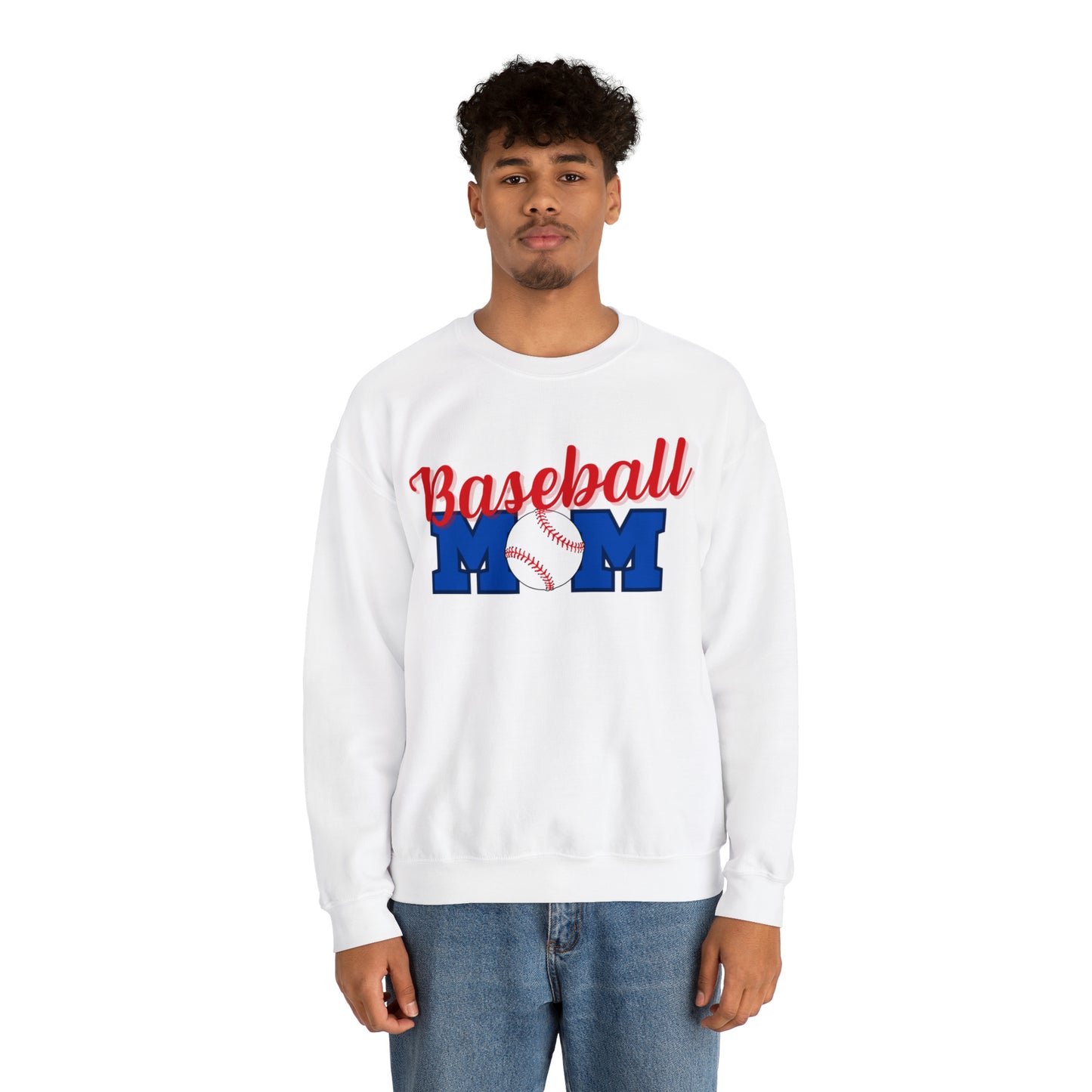 BASEBALL MOM T-BALL Crewneck sweatshirt