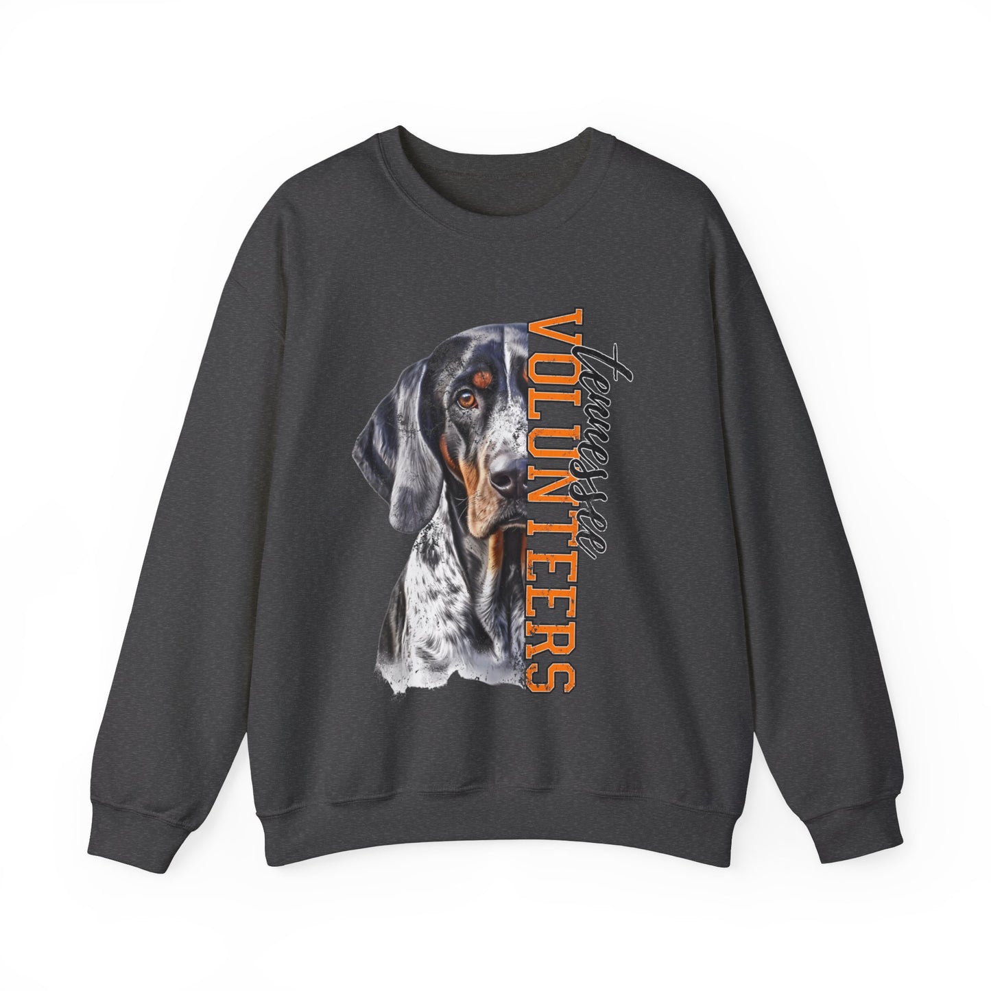 University of Tennessee UTK Volunteers SEC Smokey Blue Tick Coondog Crewneck Sweatshirt