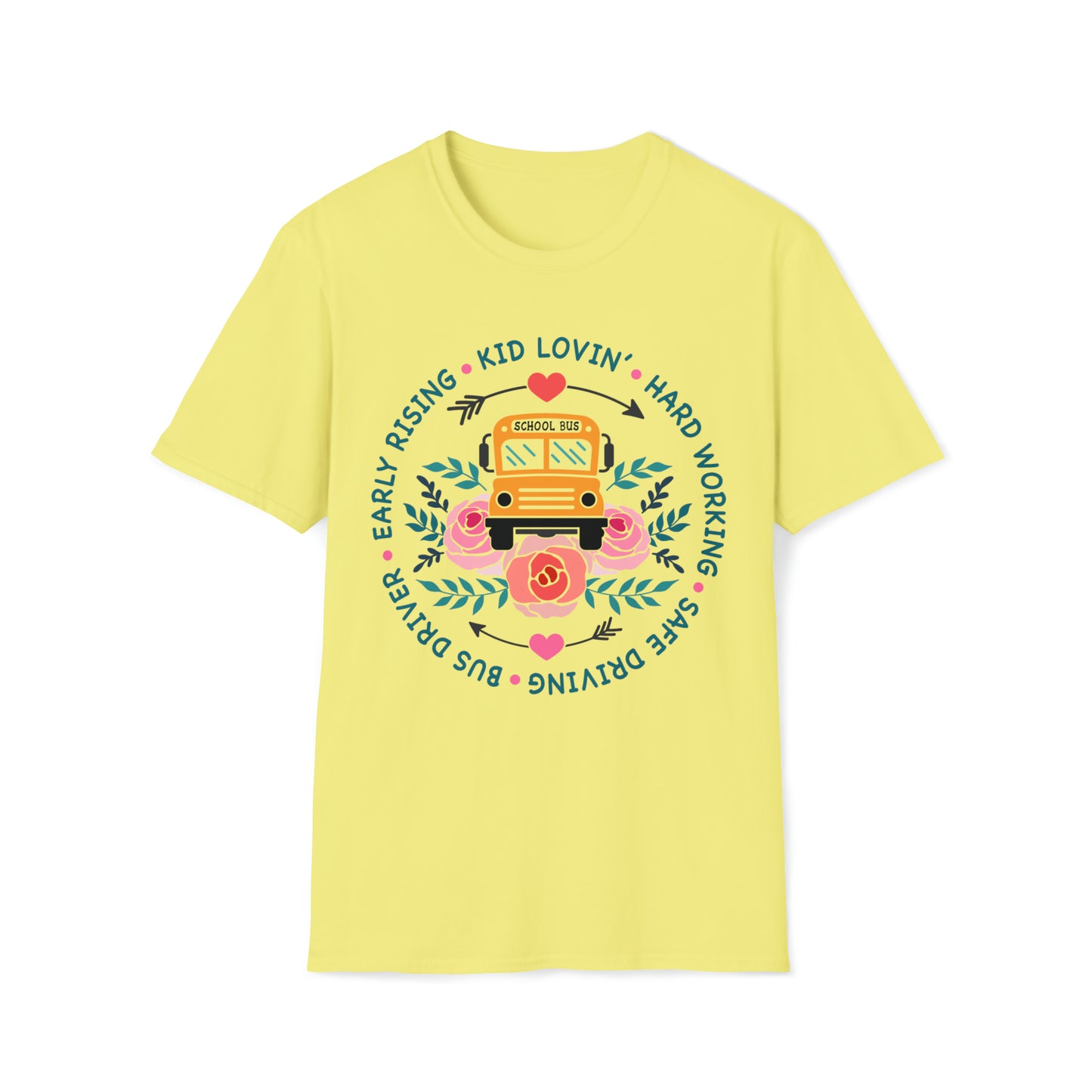 SCHOOL BUS DRIVER Unisex Softstyle T-Shirt