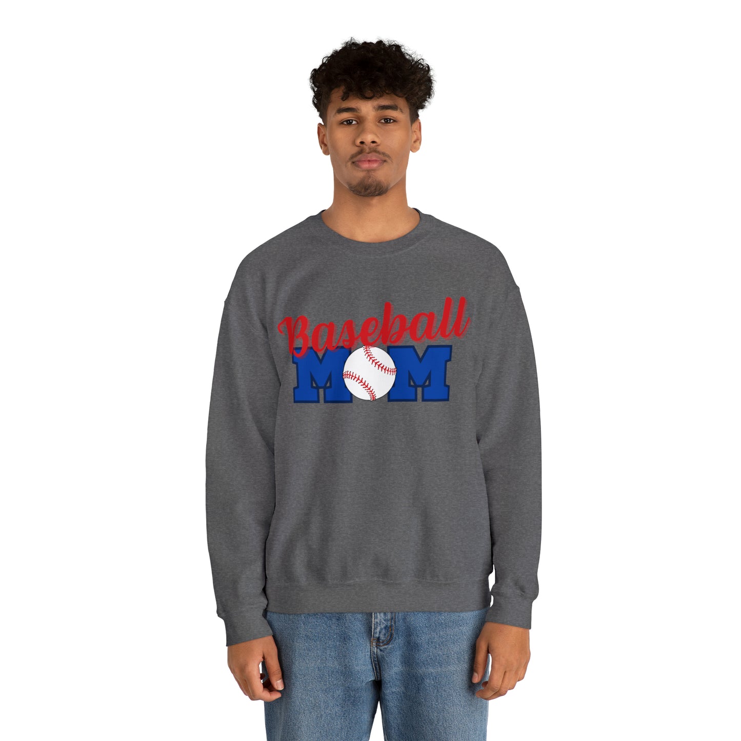 BASEBALL MOM T-BALL Crewneck sweatshirt