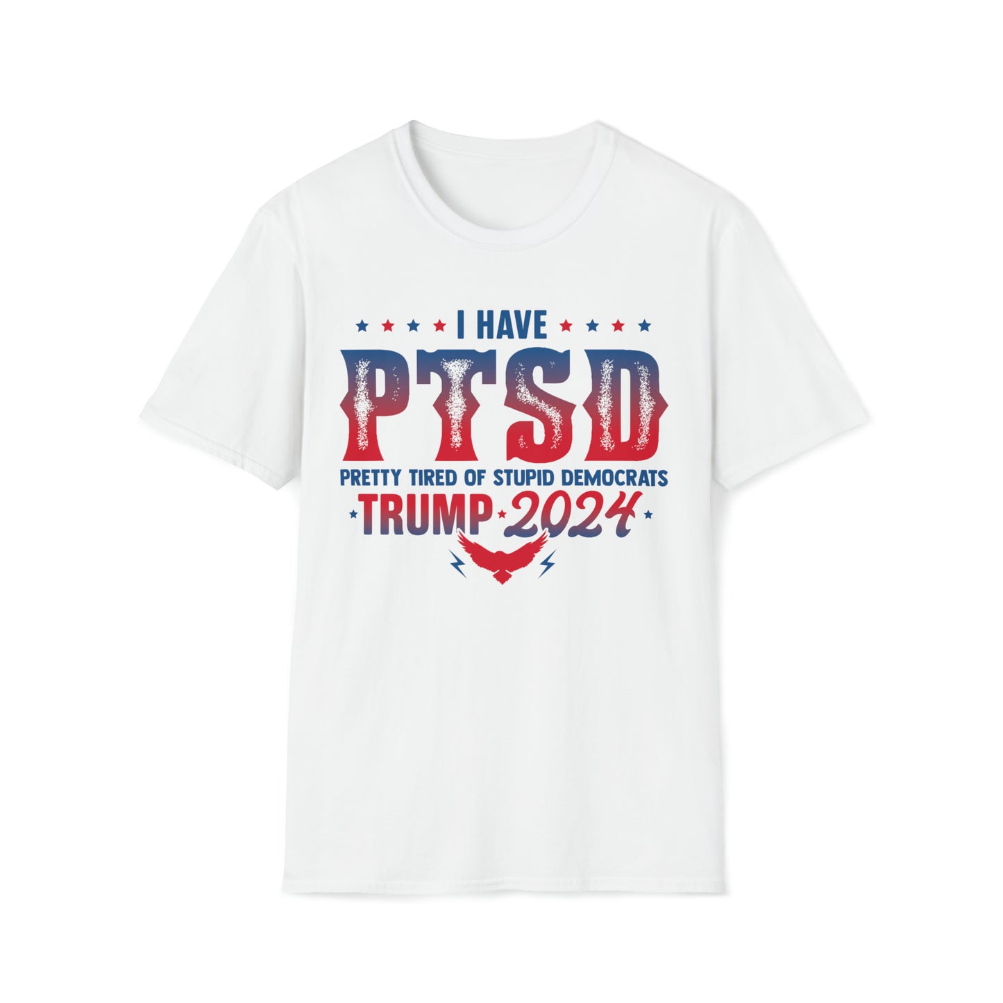 TRUMP 2024 PTSD Unisex Softstyle T-Shirt