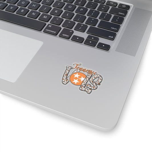 Leopard Tennessee Volunteers Kiss-Cut Stickers