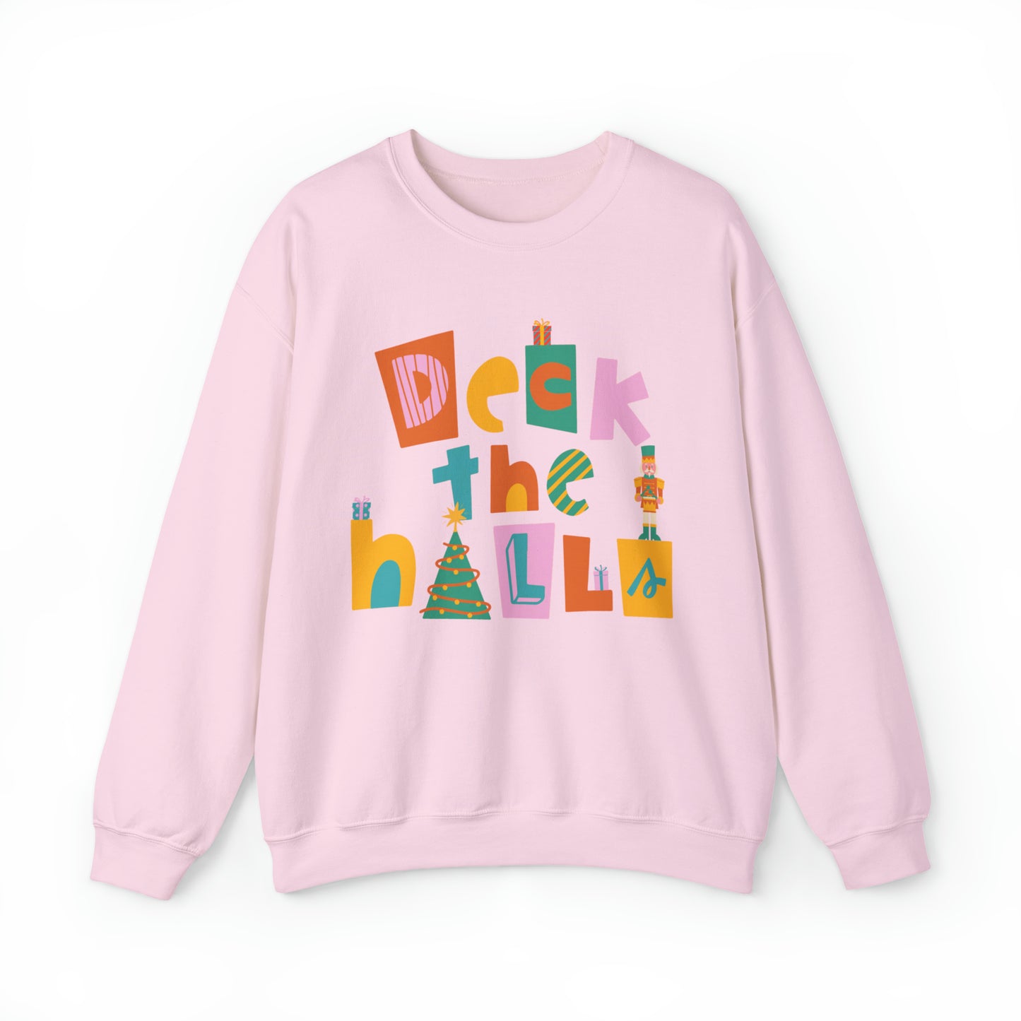 Deck the halls with the very merry Christmas nutcracker crewneck Sweatshirt