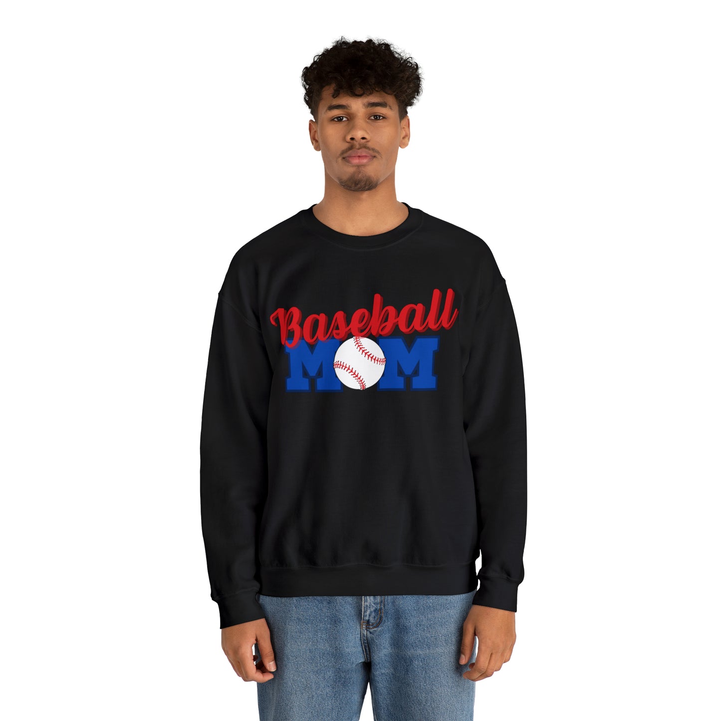 BASEBALL MOM T-BALL Crewneck sweatshirt