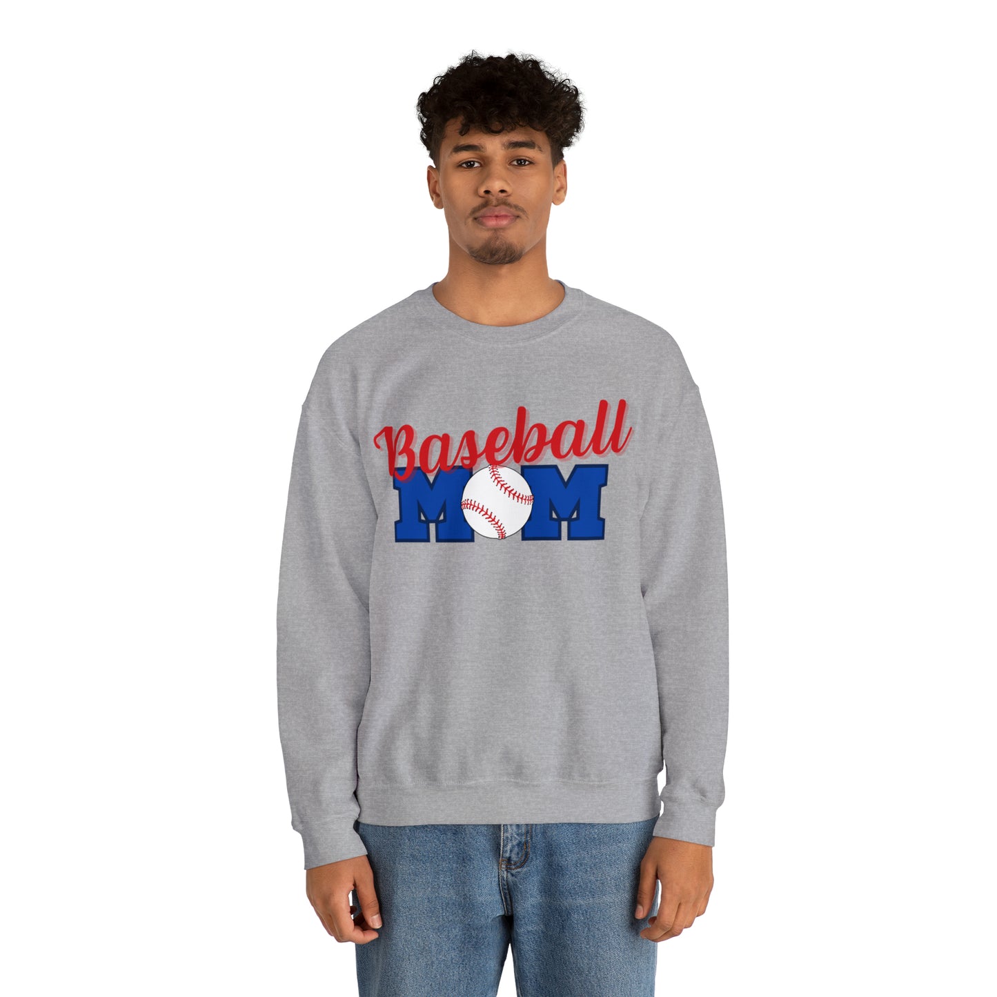 BASEBALL MOM T-BALL Crewneck sweatshirt