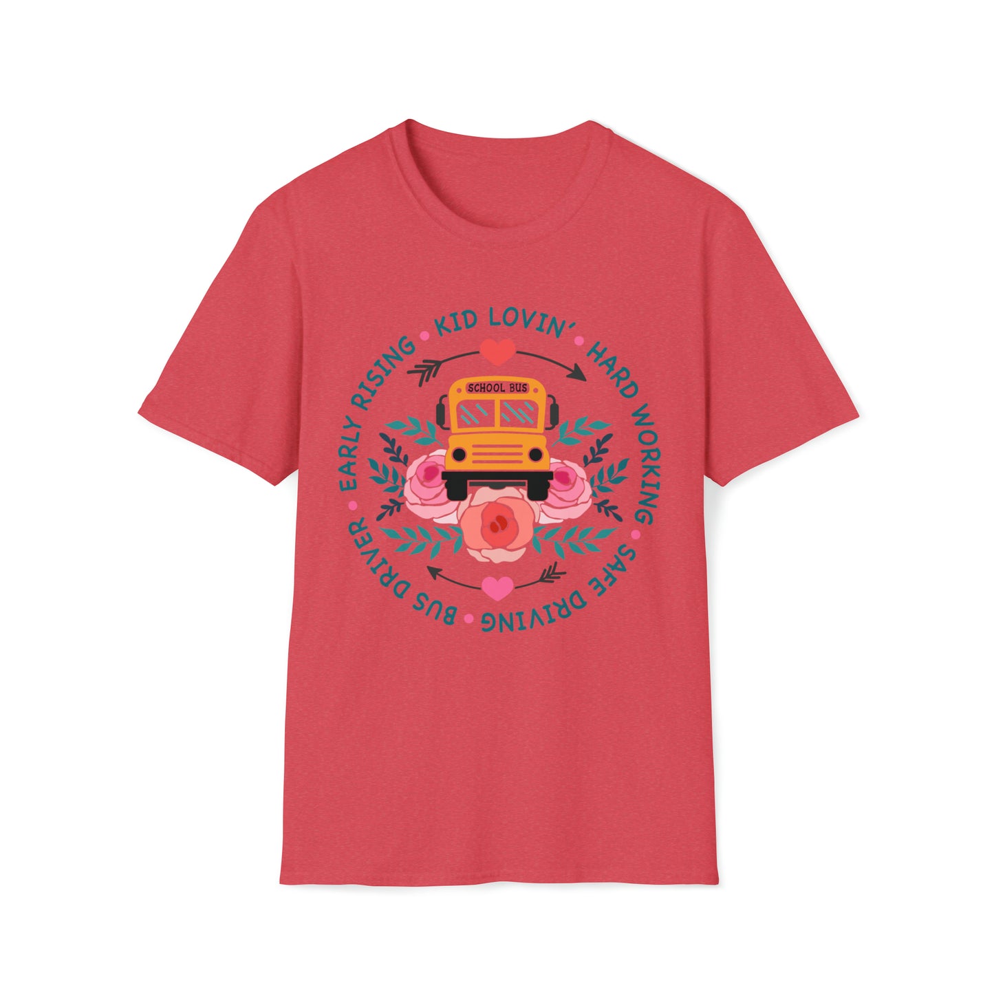 SCHOOL BUS DRIVER Unisex Softstyle T-Shirt